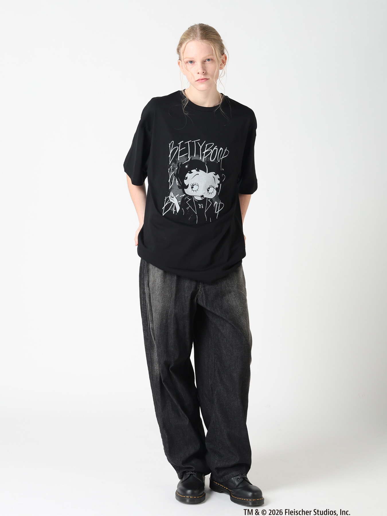 Y's × BETTY BOOP(TM) T-SHIRT B