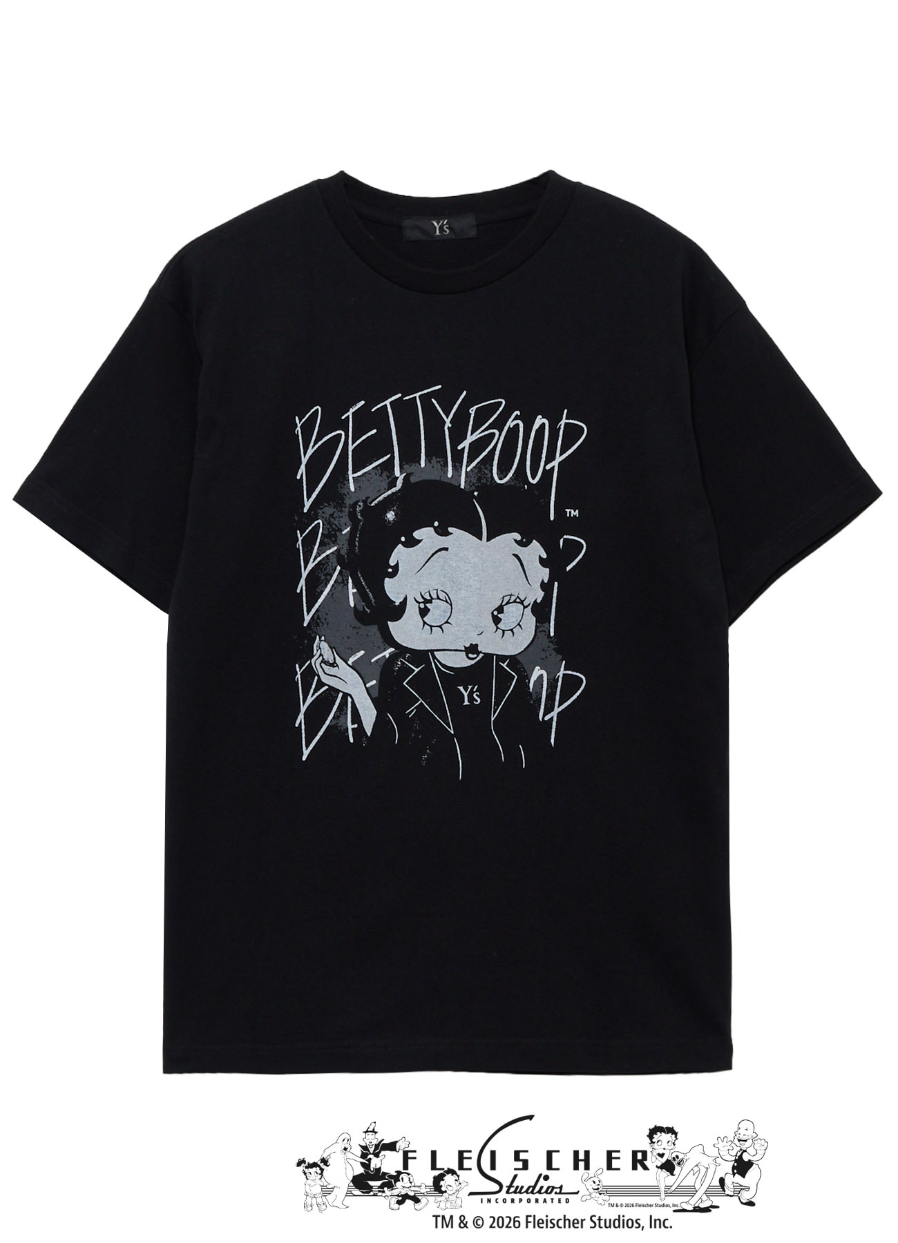 Y's × BETTY BOOP(TM) T-SHIRT B
