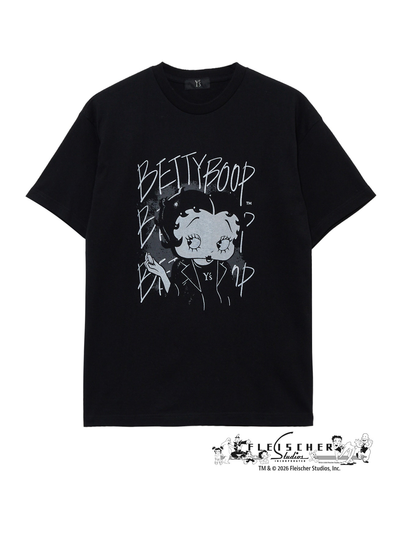Y's × BETTY BOOP(TM) T-SHIRT B
