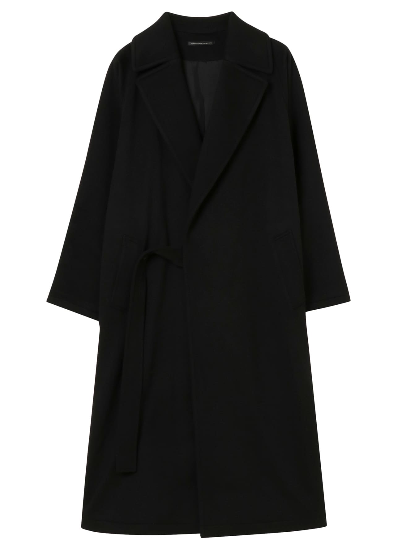 cashmere black coat