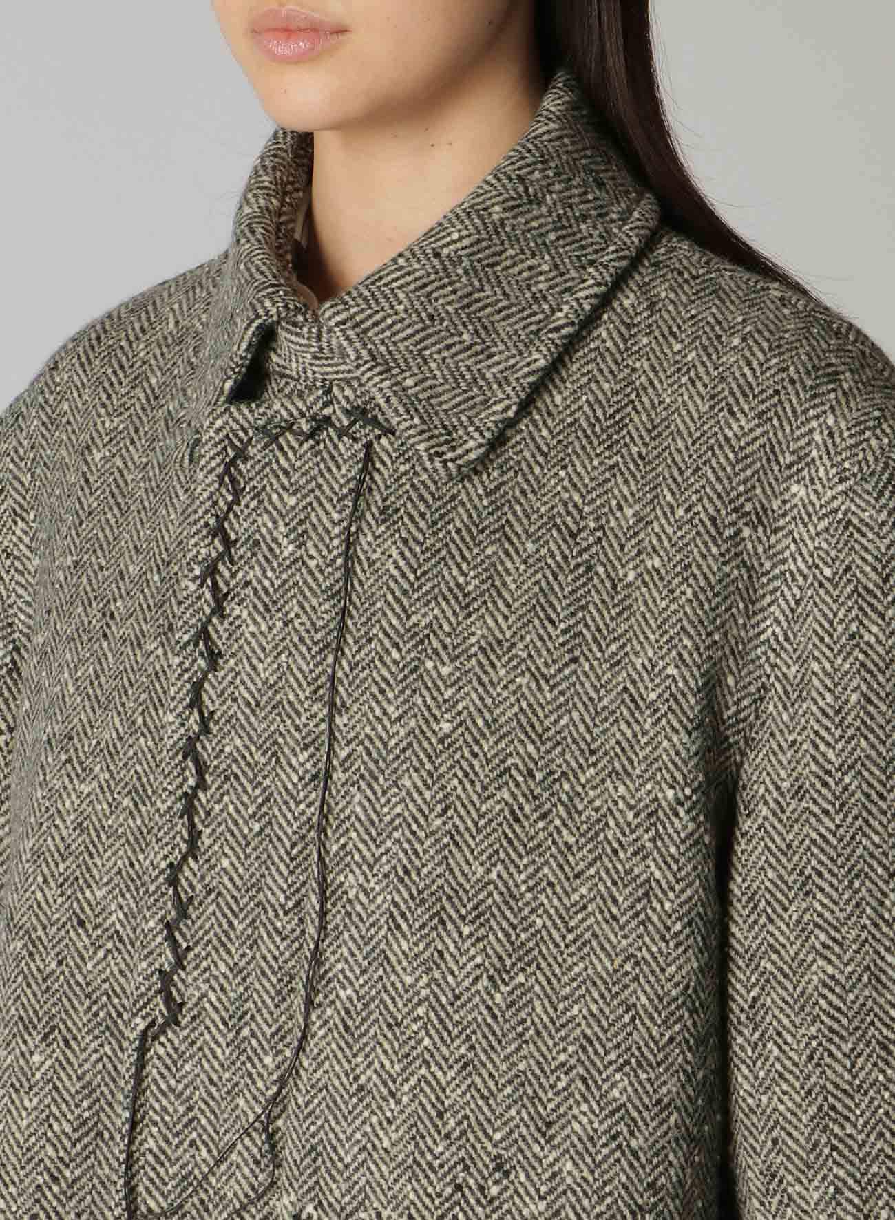 【美品】Y's Design soutien collar coat