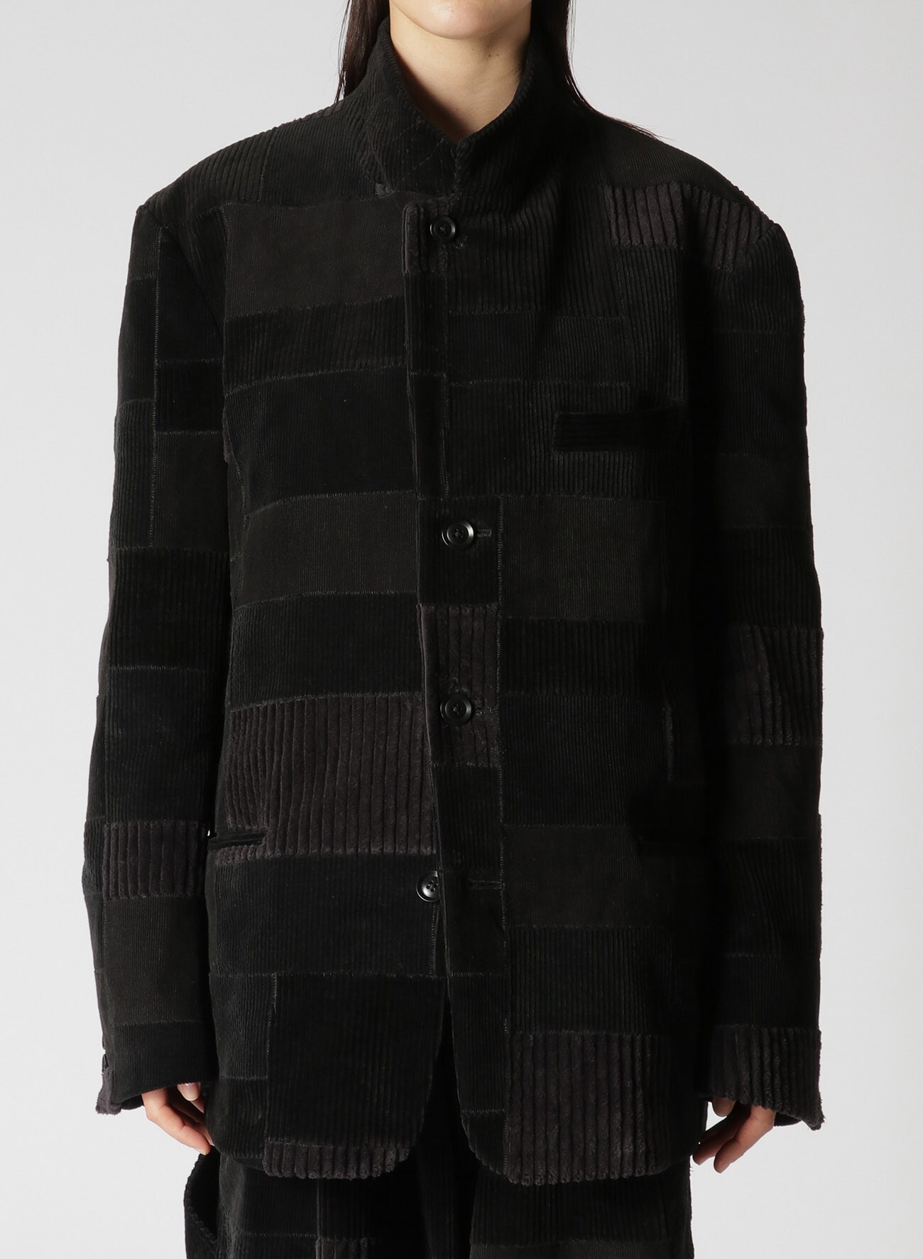 Y's BANG ON!No.179 CORDUROY PATCH WORK JACKET
