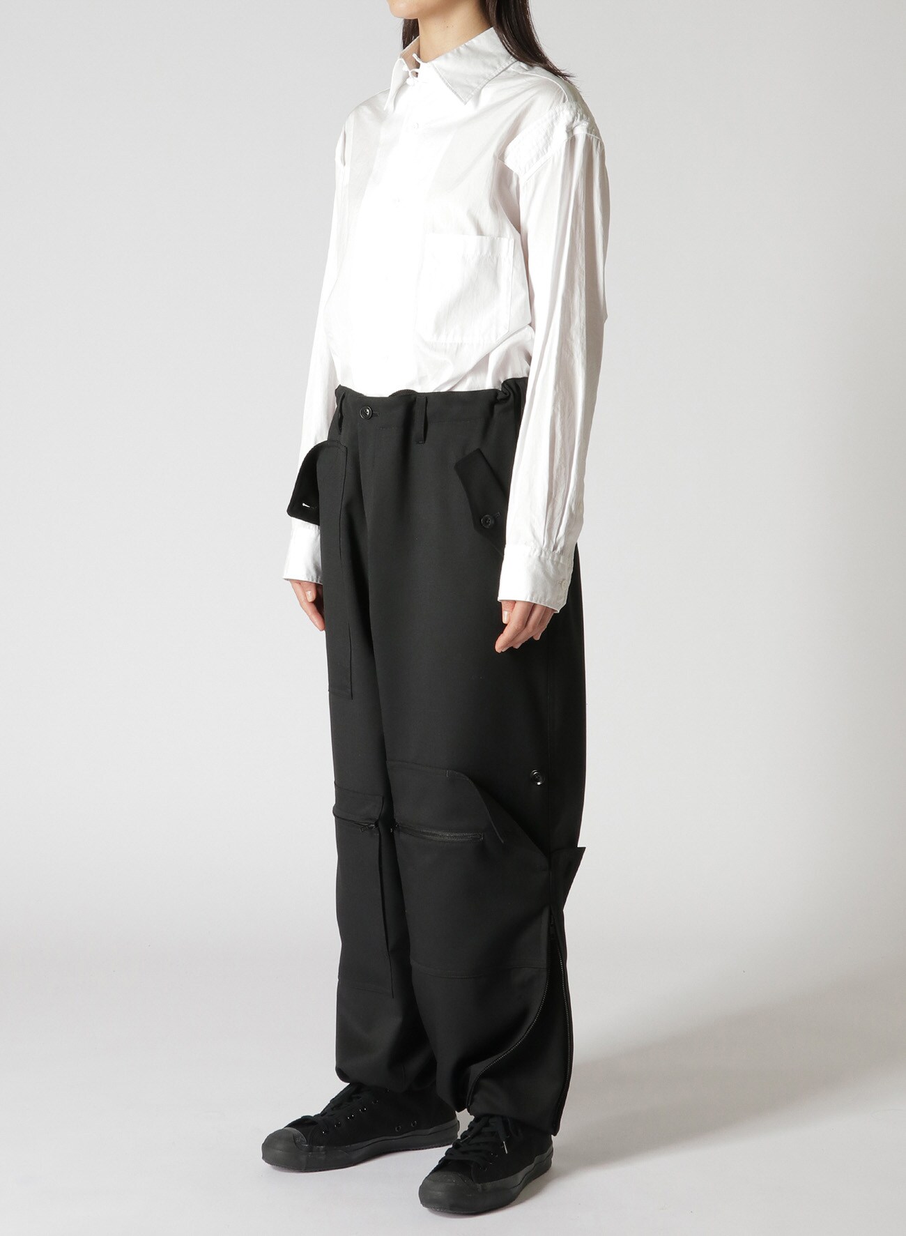 Y's BANG ON!No.189 GABARDINE PATCH WORK PANTS