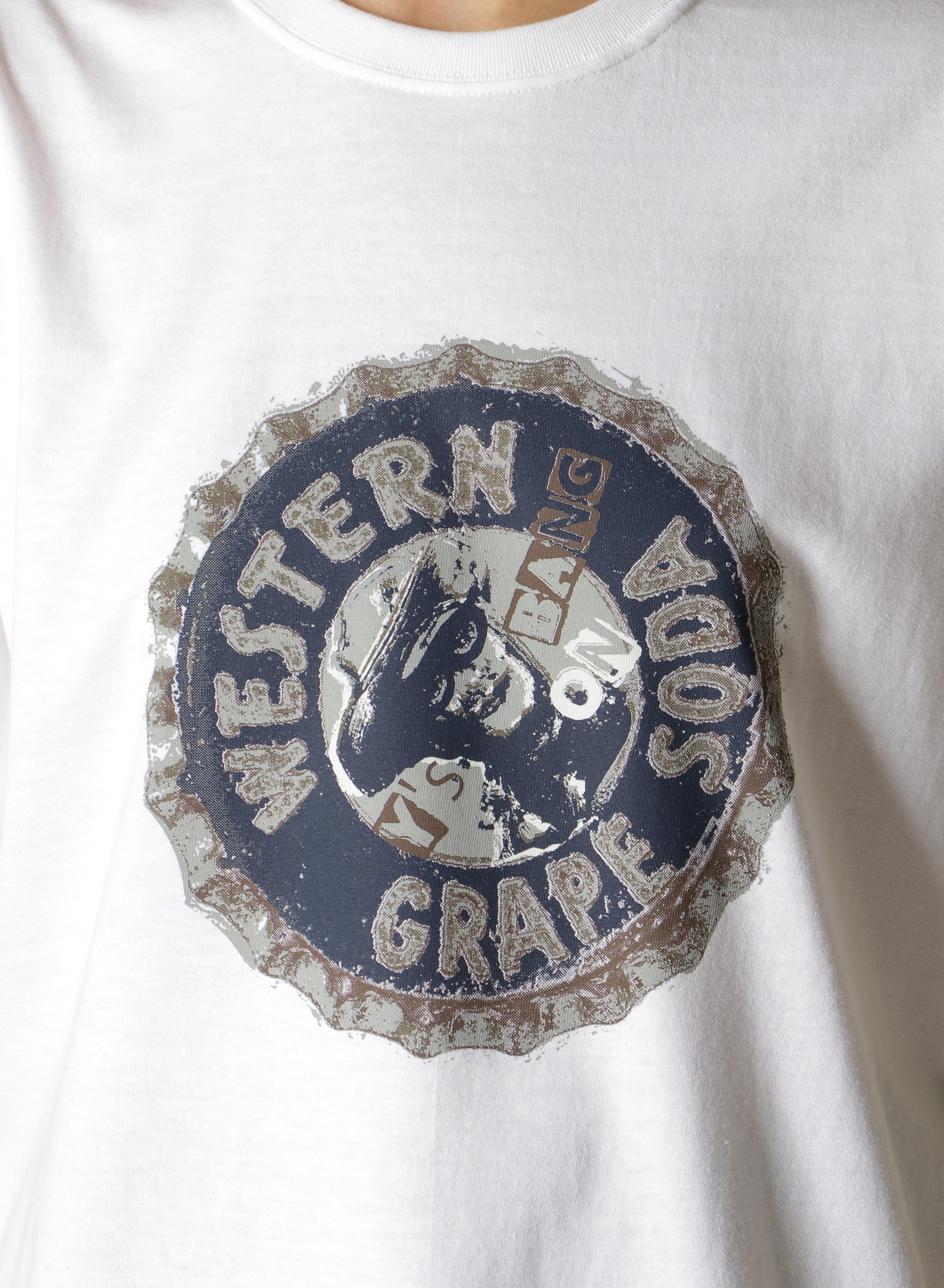 Y's BANG ON! CROWN T-SHIRT WESTERN