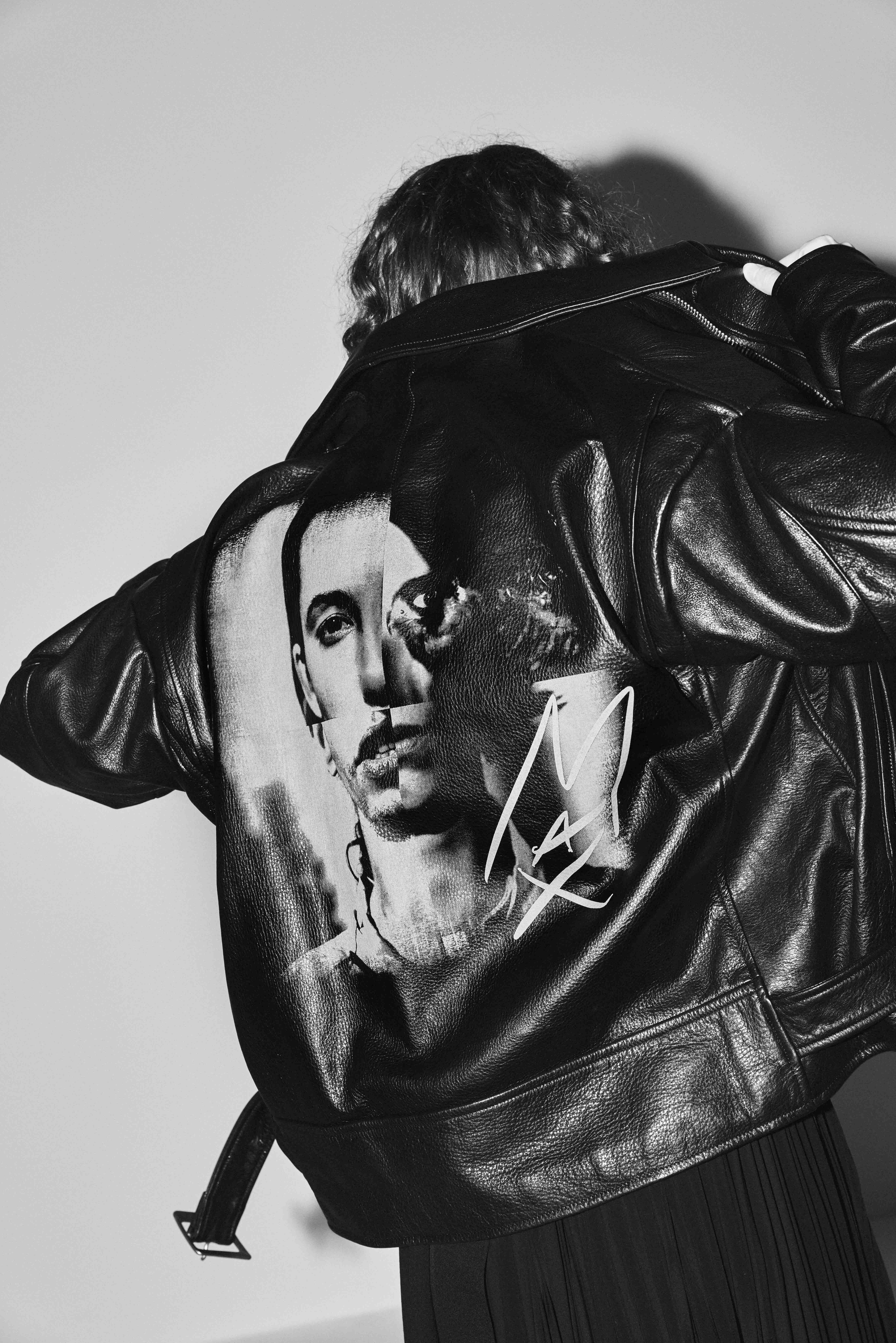 [Y's 1972 - A MOMENT IN Y's WITH MAX VADUKUL]GRADATION LEATHER RIDERS