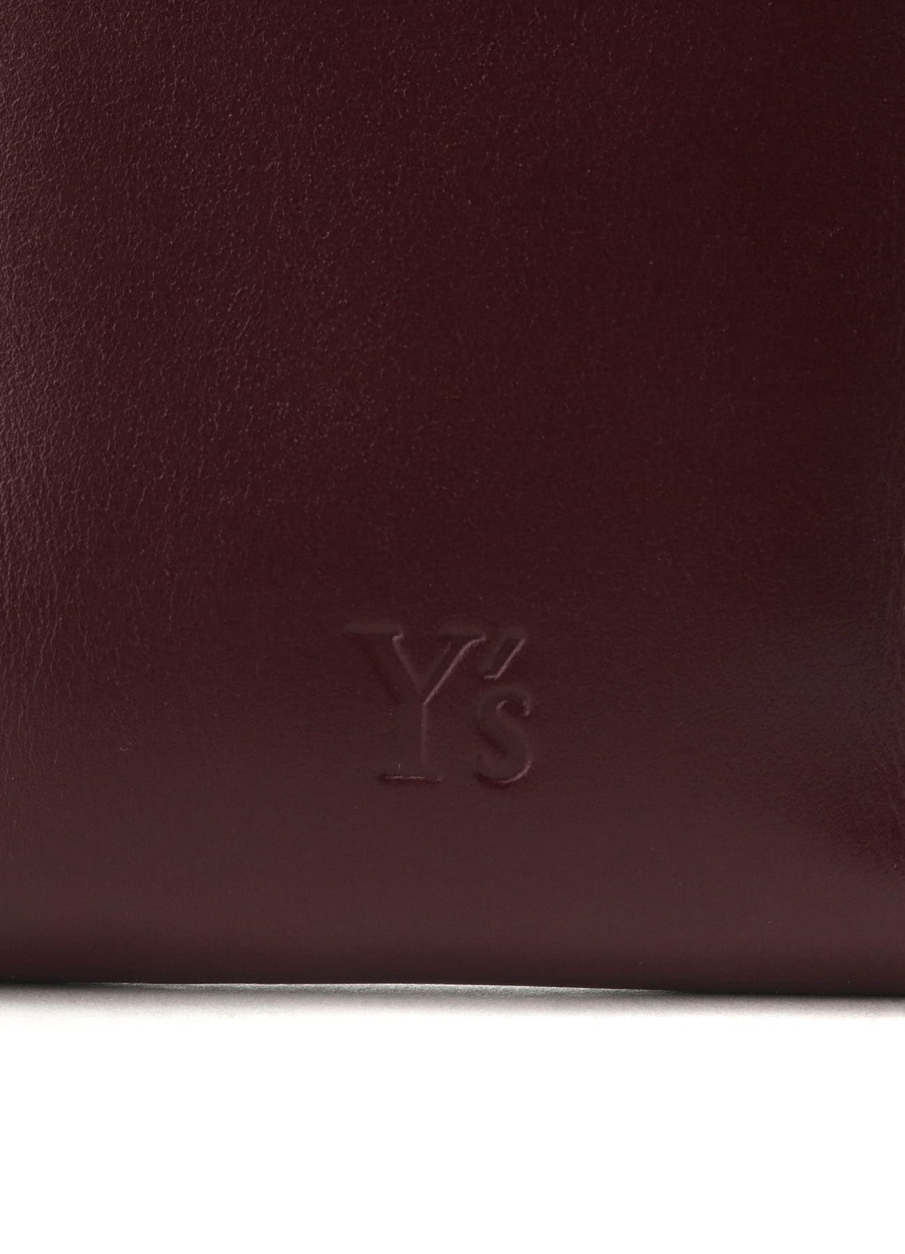 COLOR LEATHER NECK POUCH