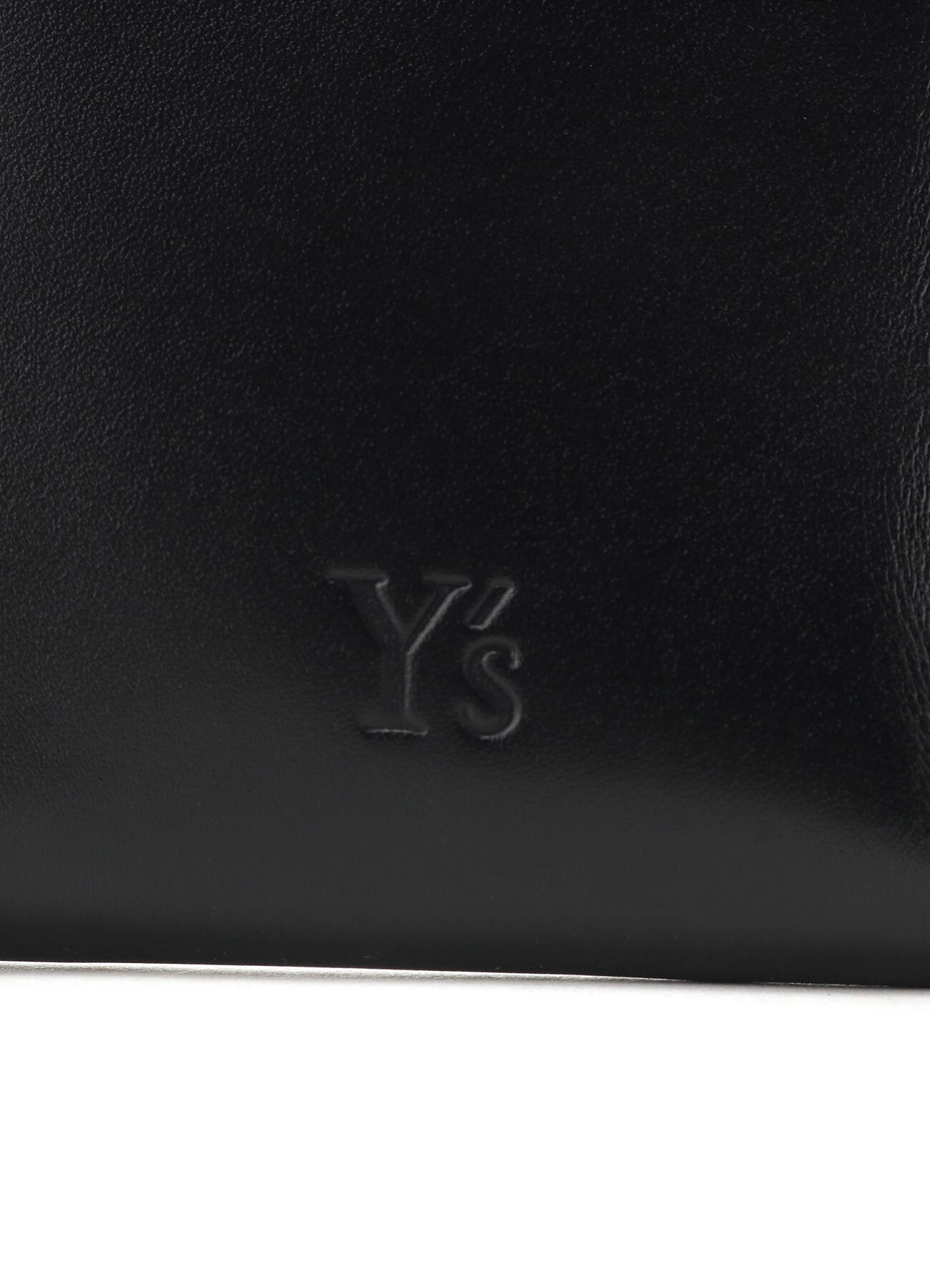 COLOR LEATHER NECK POUCH