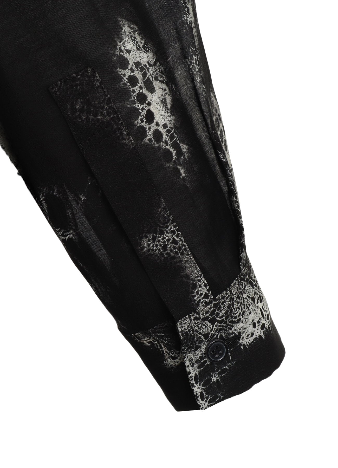 CUPRO/RAYON UNBALANCED BIG BLOUSE