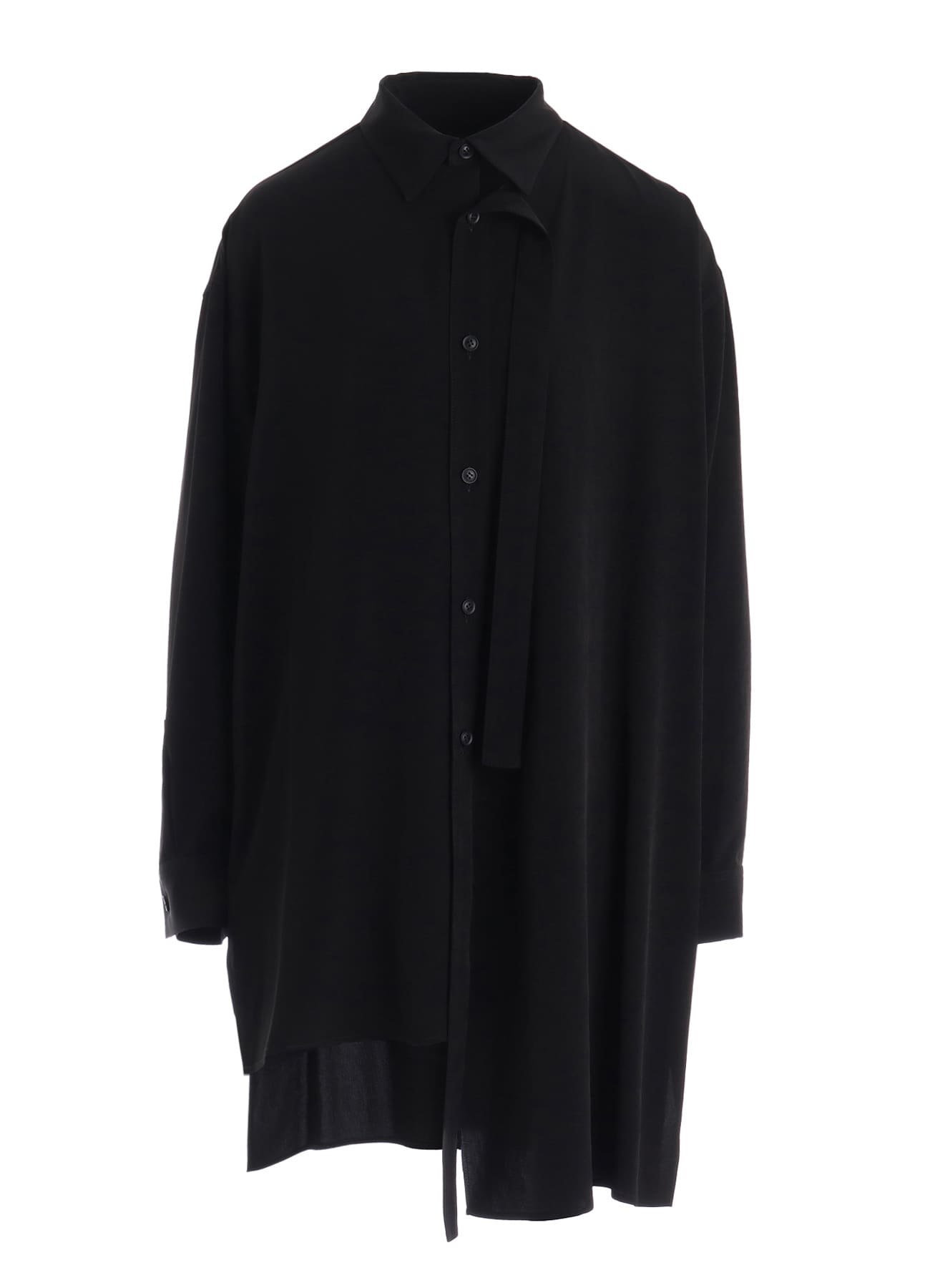 TA/PE CREPE DE CHINE LONG SLEEVE BLOUSE