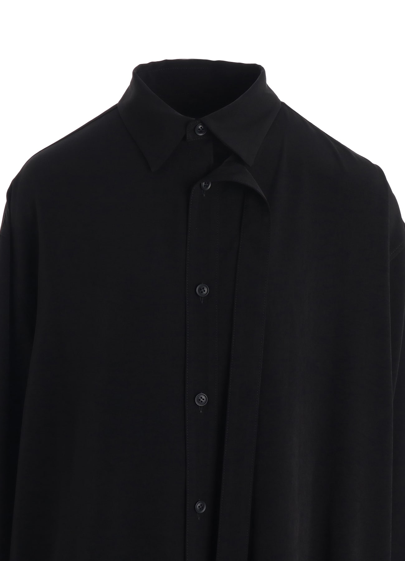 TA/PE CREPE DE CHINE LONG SLEEVE BLOUSE