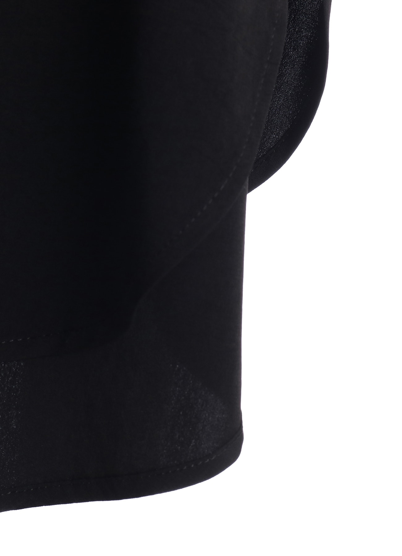 TA/PE CREPE DE CHINE DROP TAIL BLOUSE