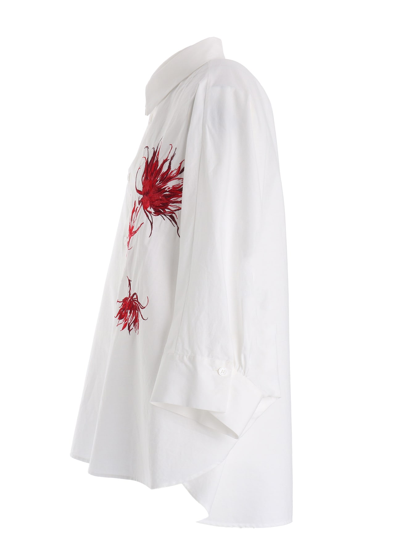 COTTON BROAD CACTUS FLOWER BLOUSE