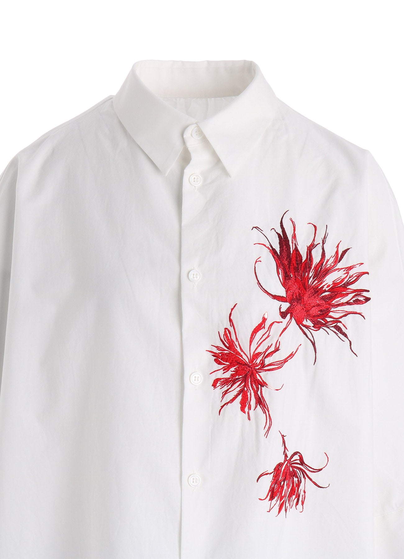 COTTON BROAD CACTUS FLOWER BLOUSE