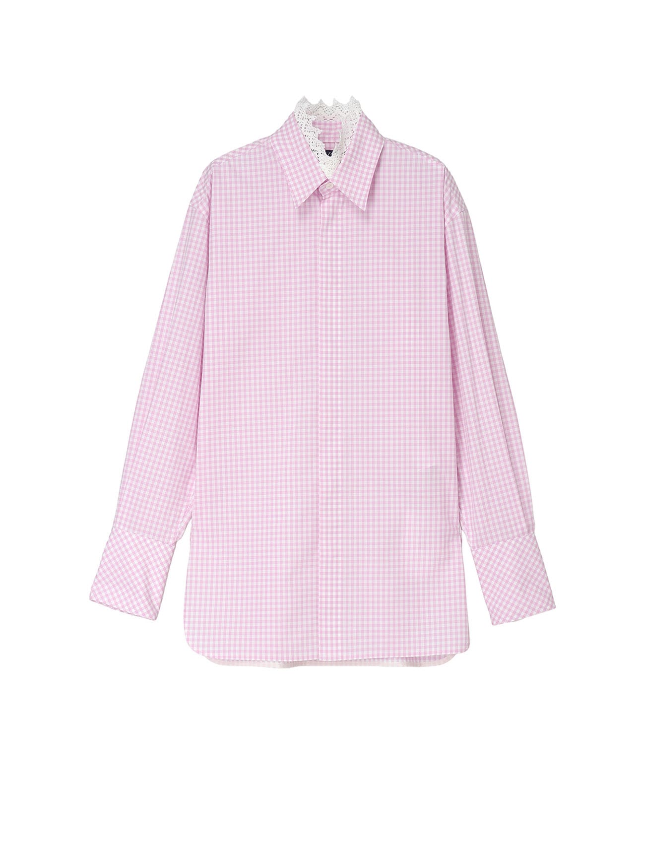 60/ GINGHAM BLOUSE