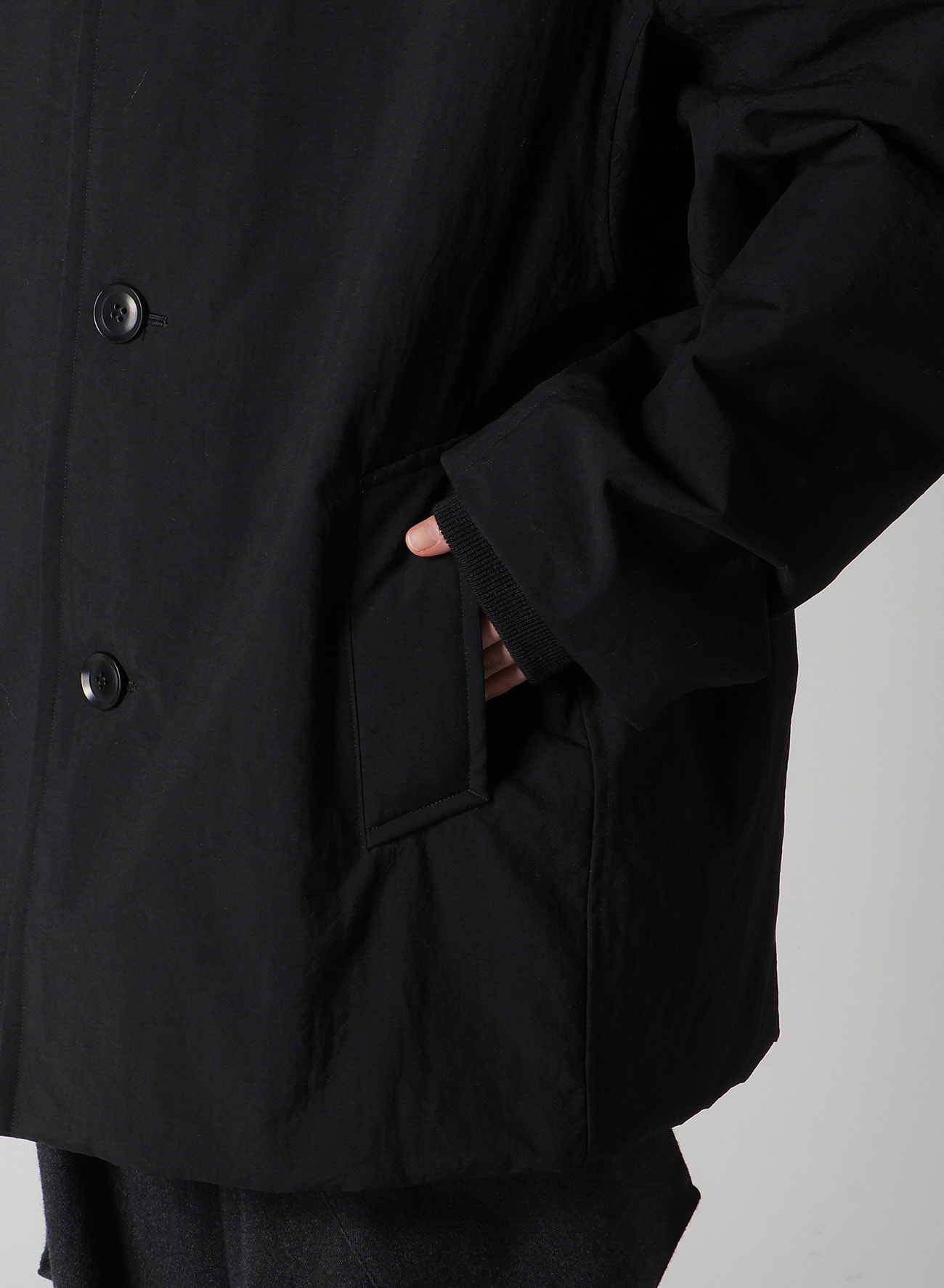 NY/ VINTAGE OXFORD HOODIE COAT