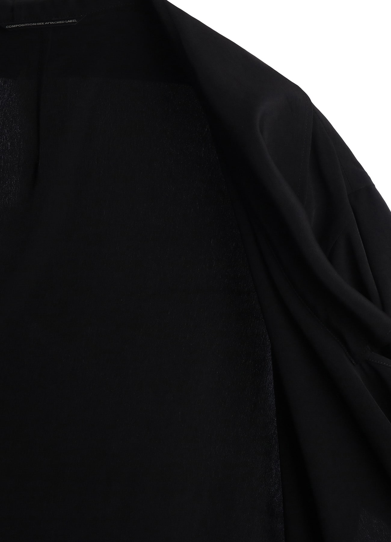 TA/PE CREPE DE CHINE COAT