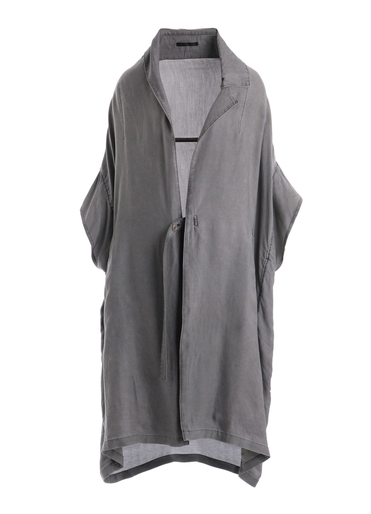 CUPRO/COTTON LAWN GARMENT DYED COAT