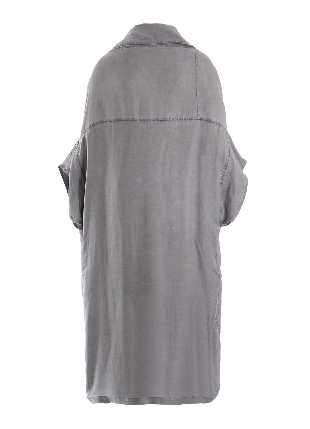 CUPRO/COTTON LAWN GARMENT DYED COAT