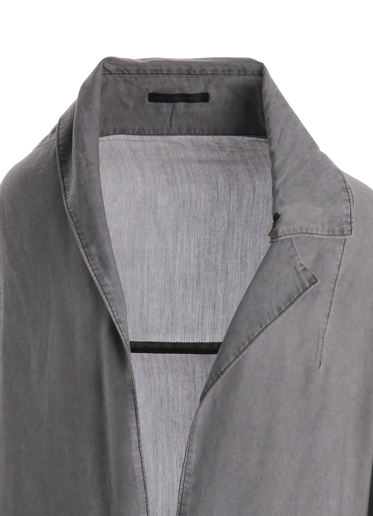 CUPRO/COTTON LAWN GARMENT DYED COAT