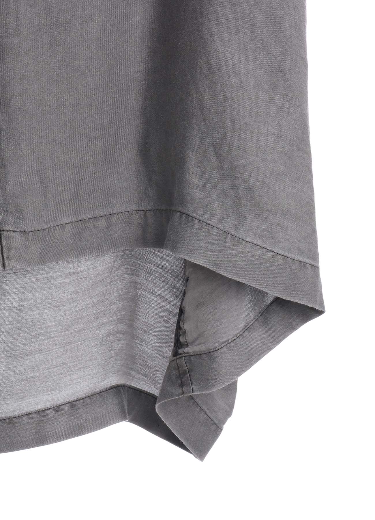 CUPRO/COTTON LAWN GARMENT DYED COAT