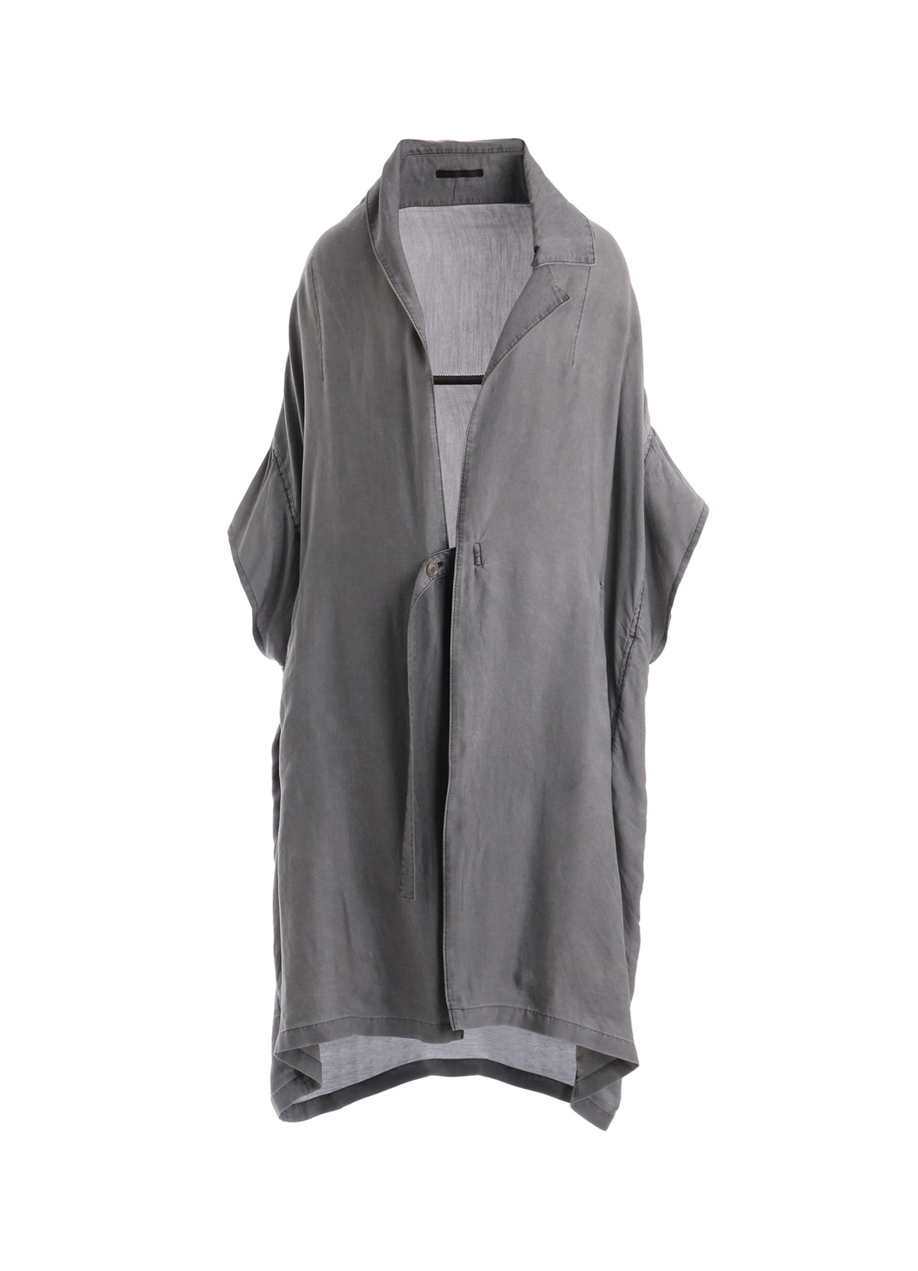 CUPRO/COTTON LAWN GARMENT DYED COAT