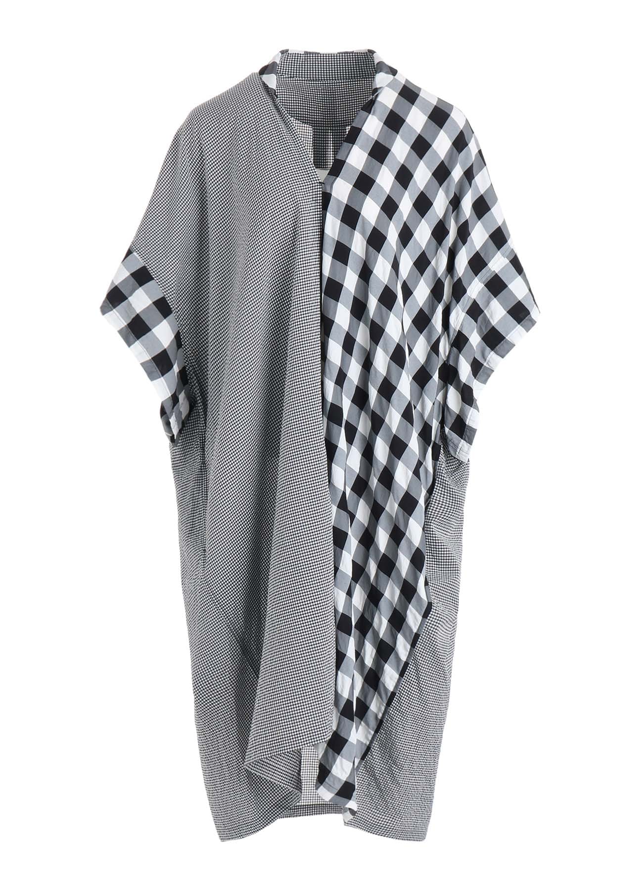 GINGHAM COMBINATION DRESS