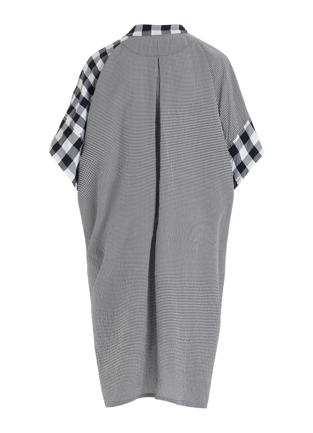 GINGHAM COMBINATION DRESS