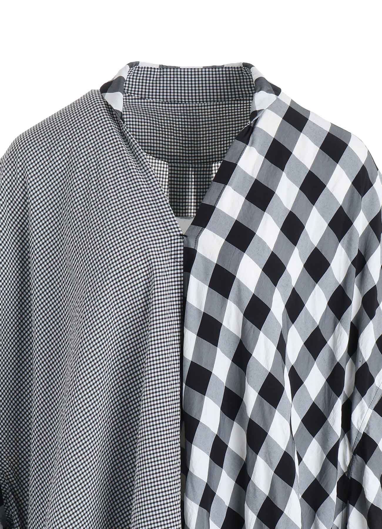 GINGHAM COMBINATION DRESS