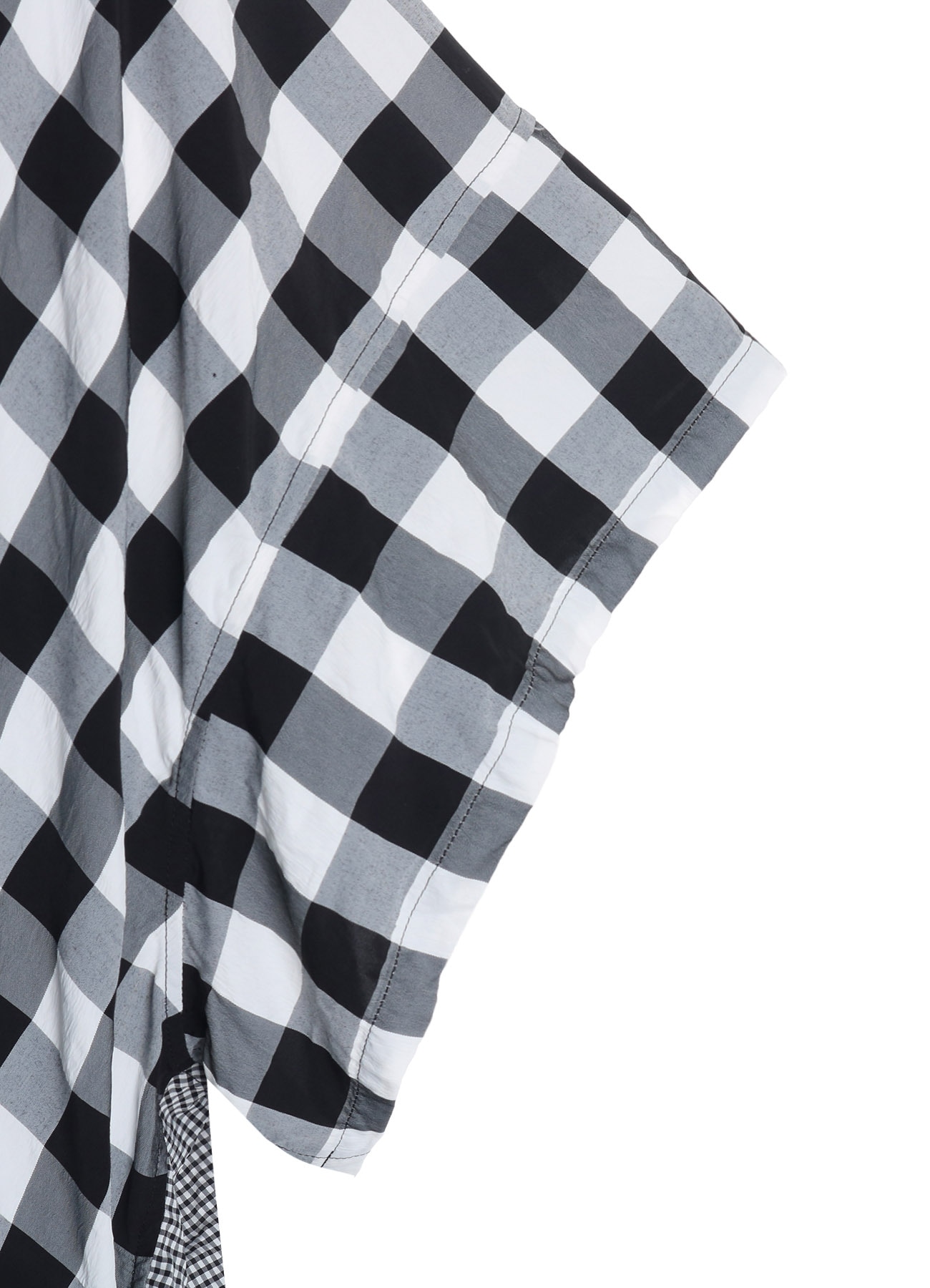 GINGHAM COMBINATION DRESS