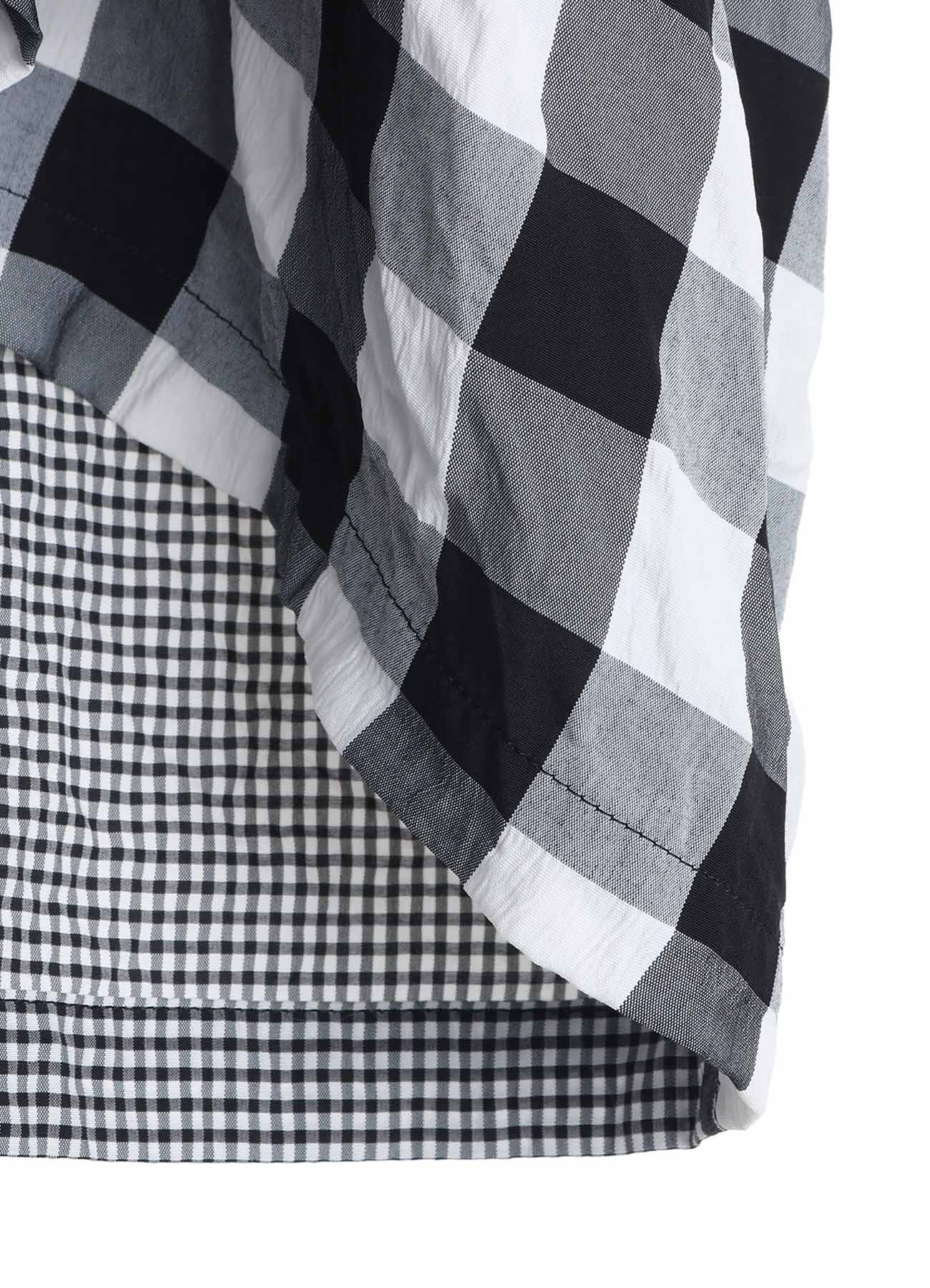 GINGHAM COMBINATION DRESS