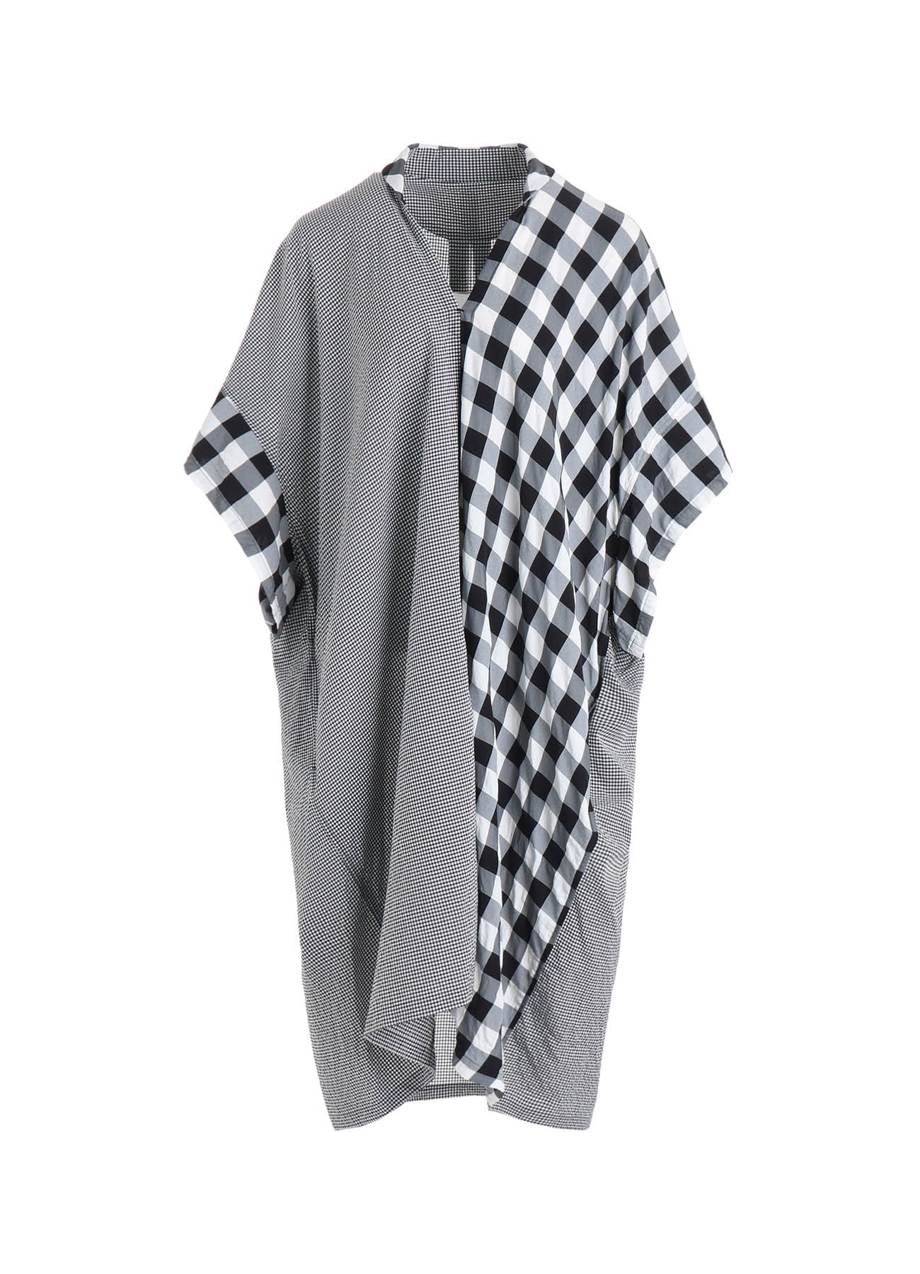 GINGHAM COMBINATION DRESS
