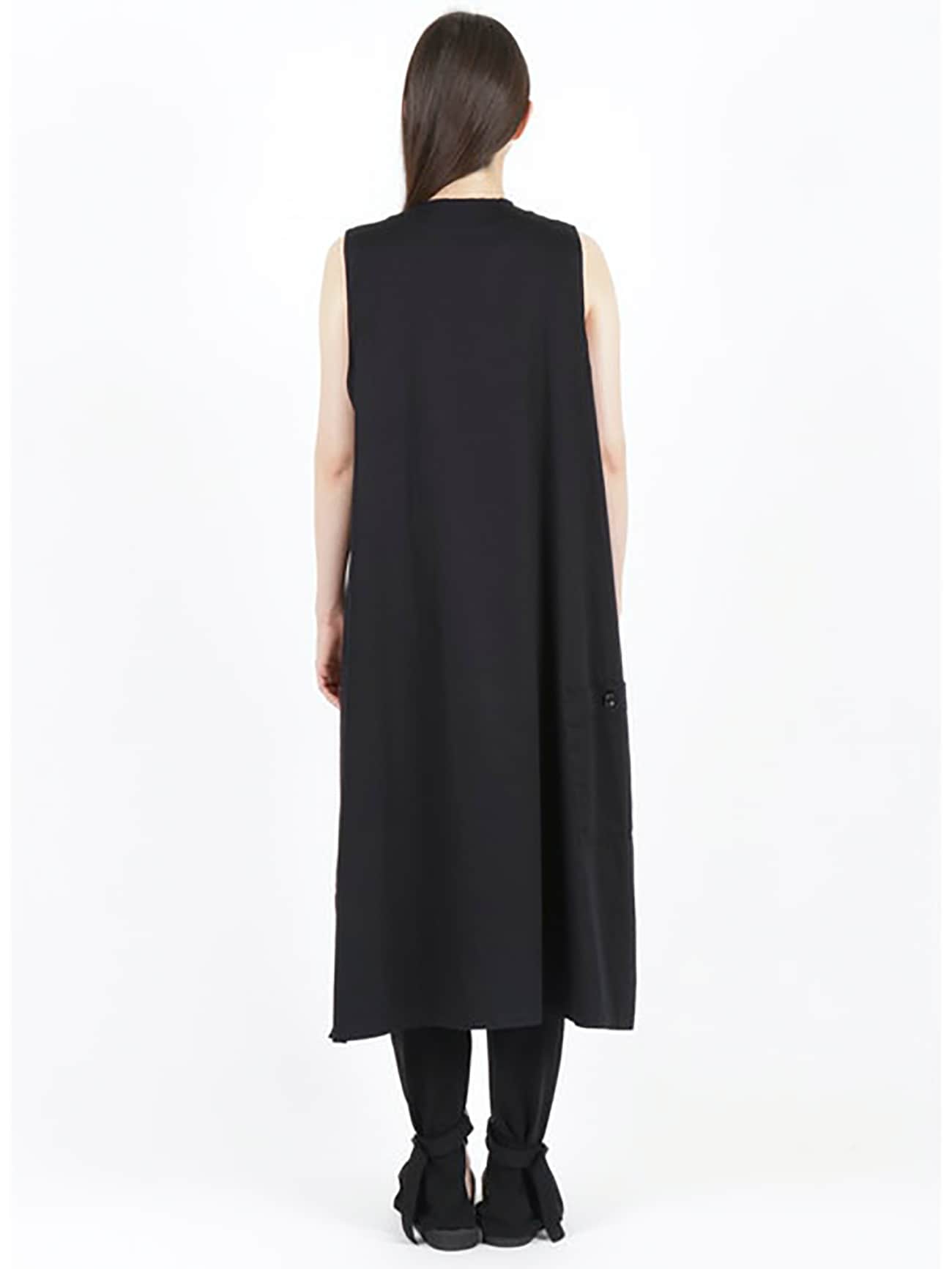 [Y's BORN PRODUCT]COTTON TWILL LONG POCKET ONE-PIECE