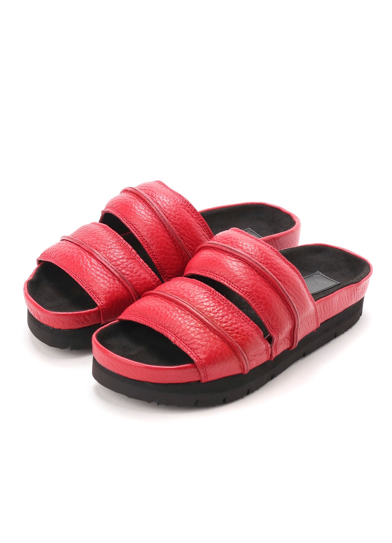 LEATHER SANDAL(22 Red): Vintage 1.1｜THE SHOP YOHJI YAMAMOTO