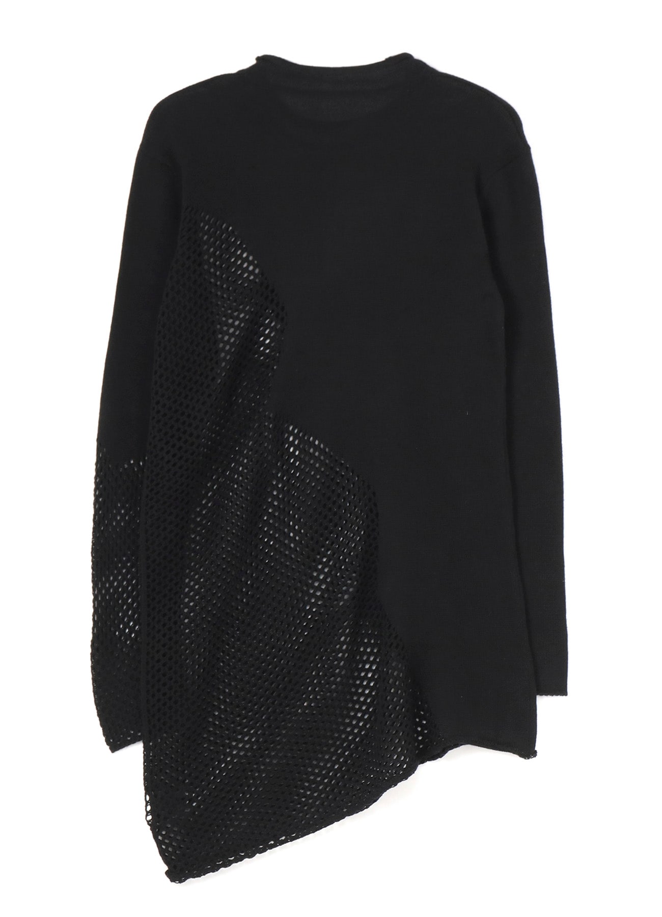 PLAIN STITCH x LACE LONG KNIT