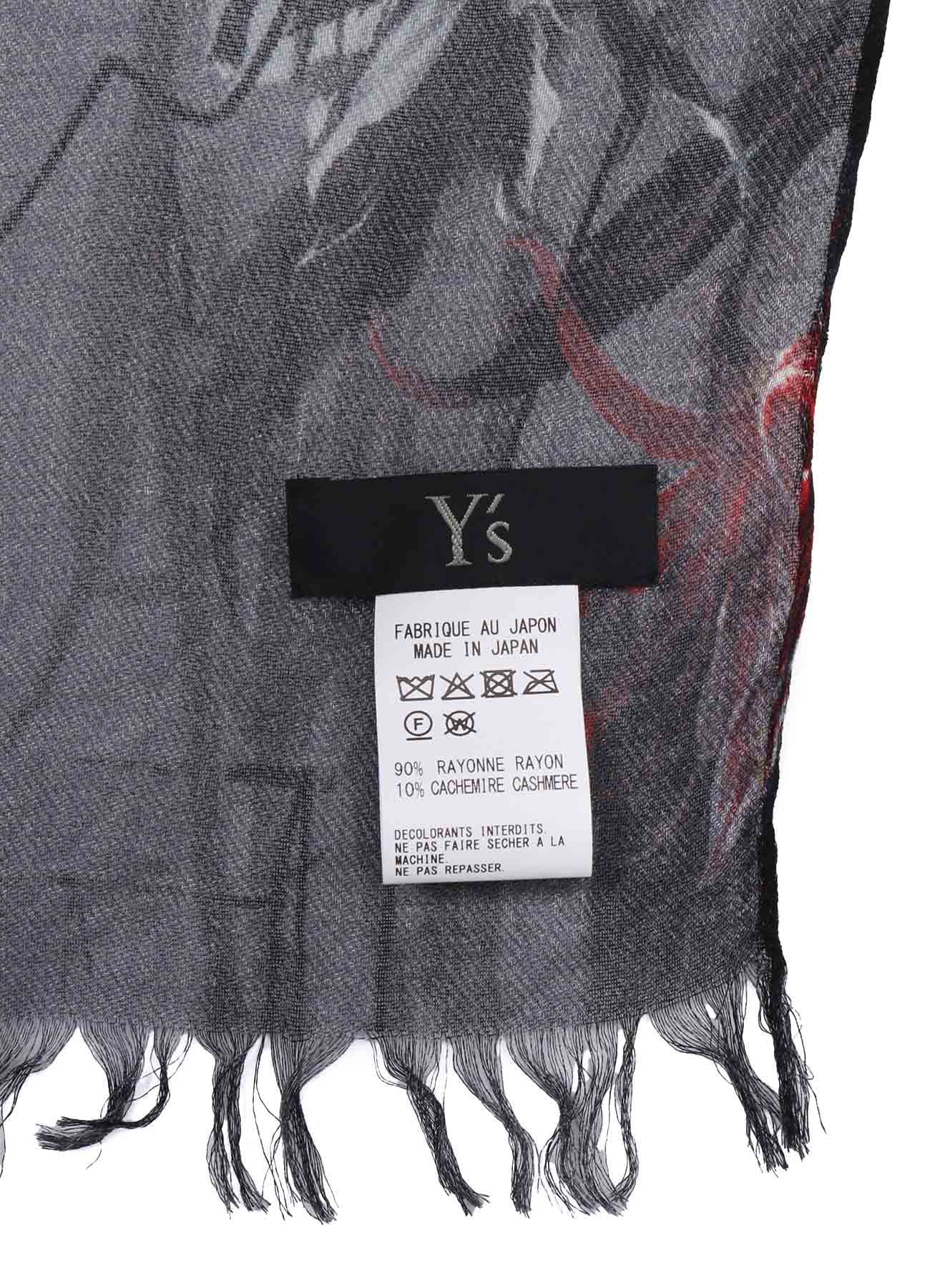 CACTUS FLOWER BIG SCARF