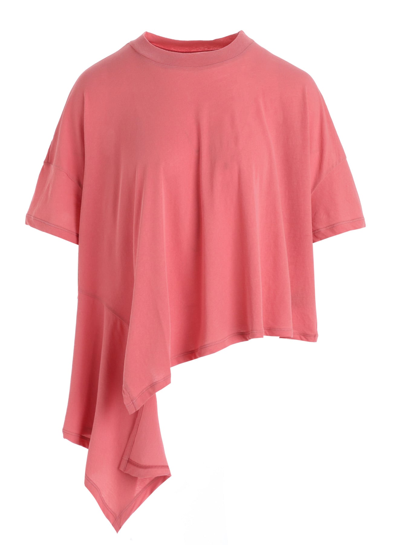 HIGH-TWIST COTTON JERSEY DRAPE T