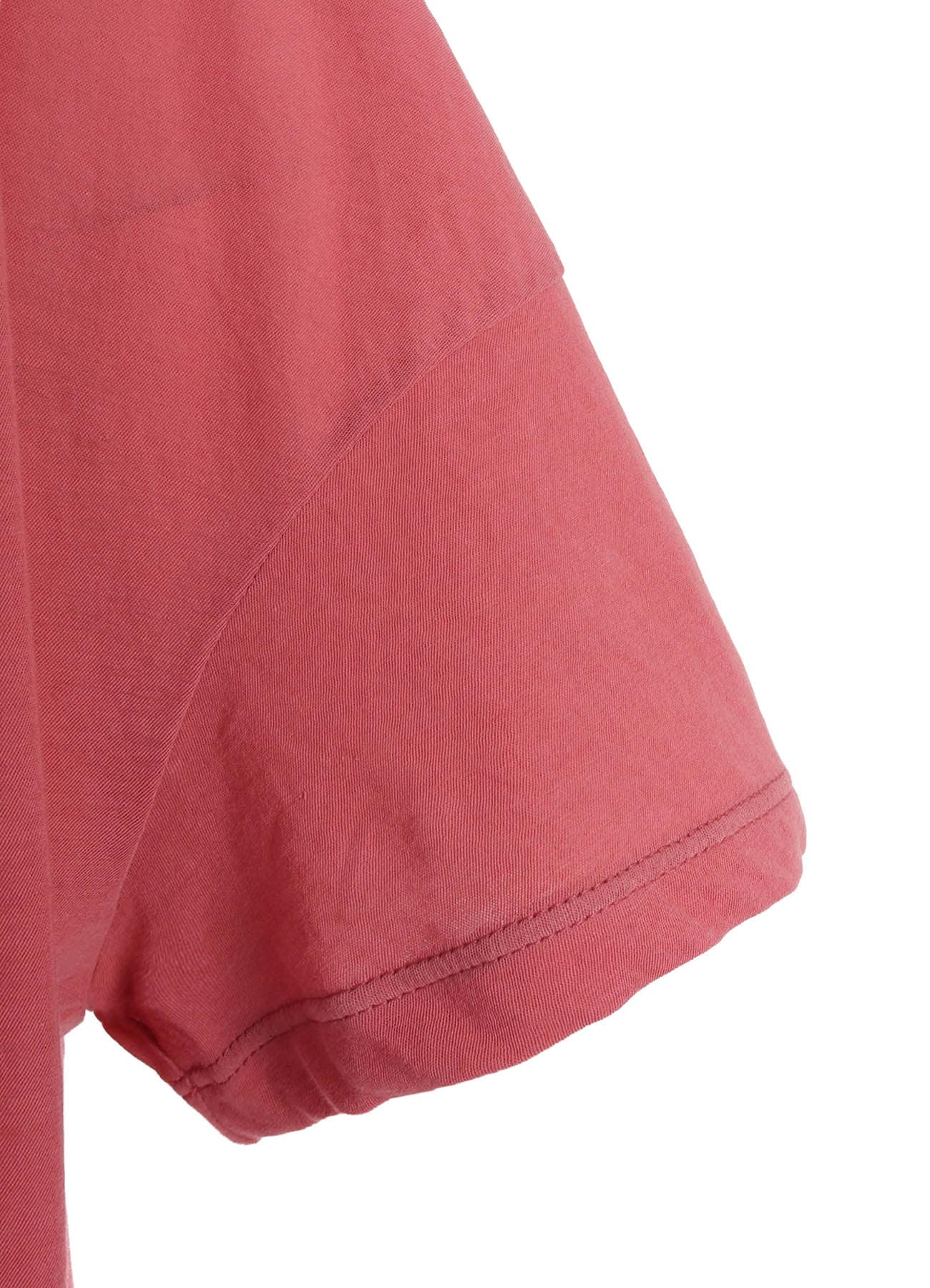 HIGH-TWIST COTTON JERSEY DRAPE T