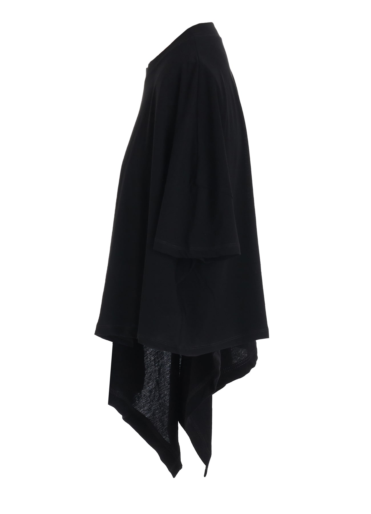 HIGH-TWIST COTTON JERSEY DRAPE T