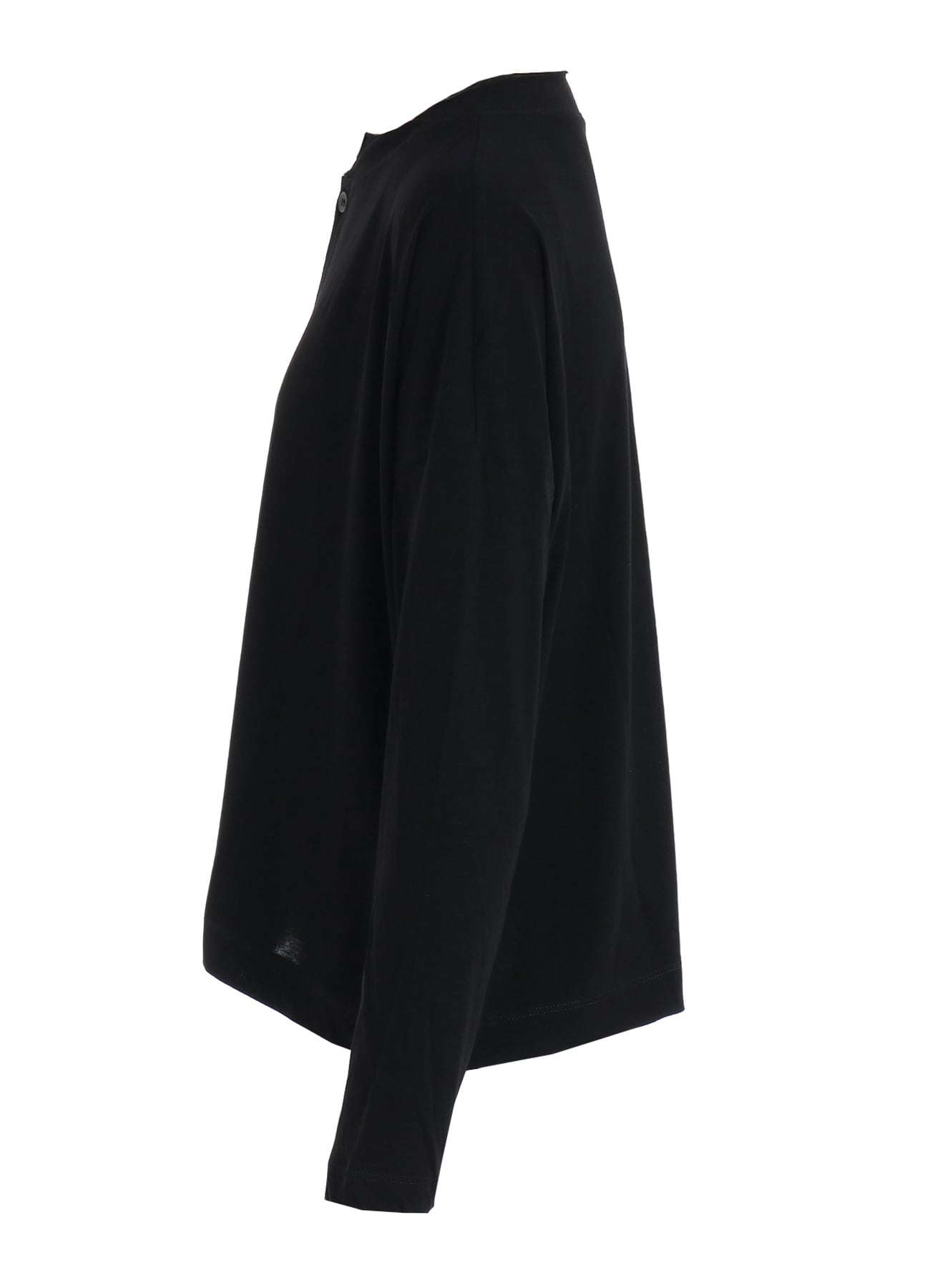 HIGH-TWIST COTTON JERSEY LONG SLEEVE CARDIGAN