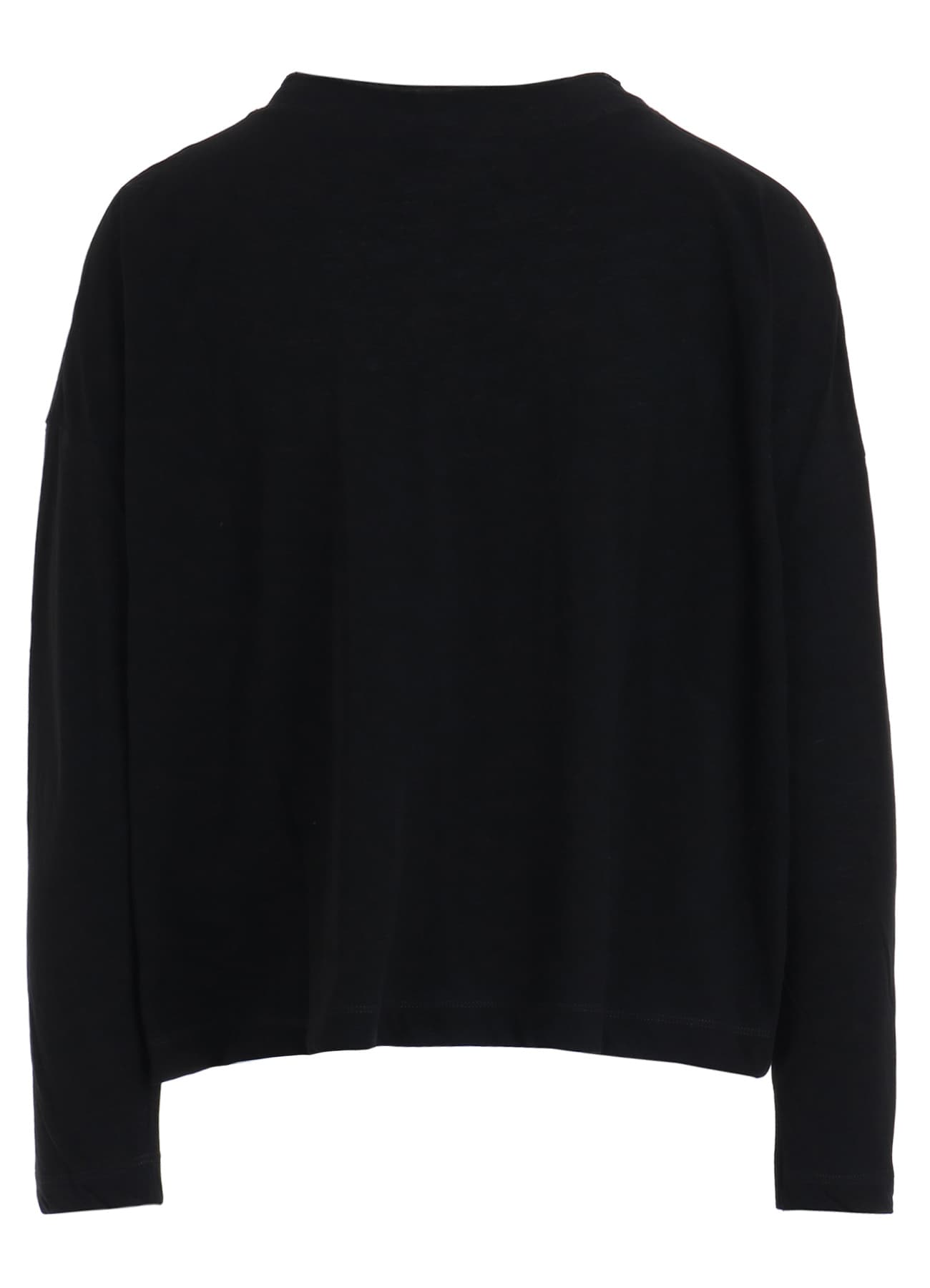 HIGH-TWIST COTTON JERSEY LONG SLEEVE CARDIGAN