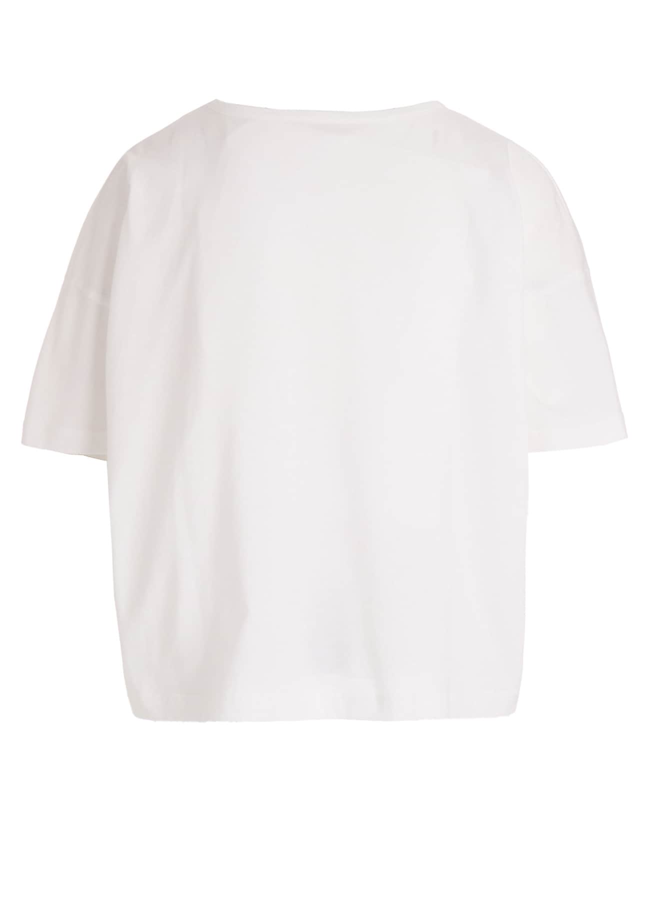 TROMPE L'OEIL HALF SLEEVE CROPPED TEE