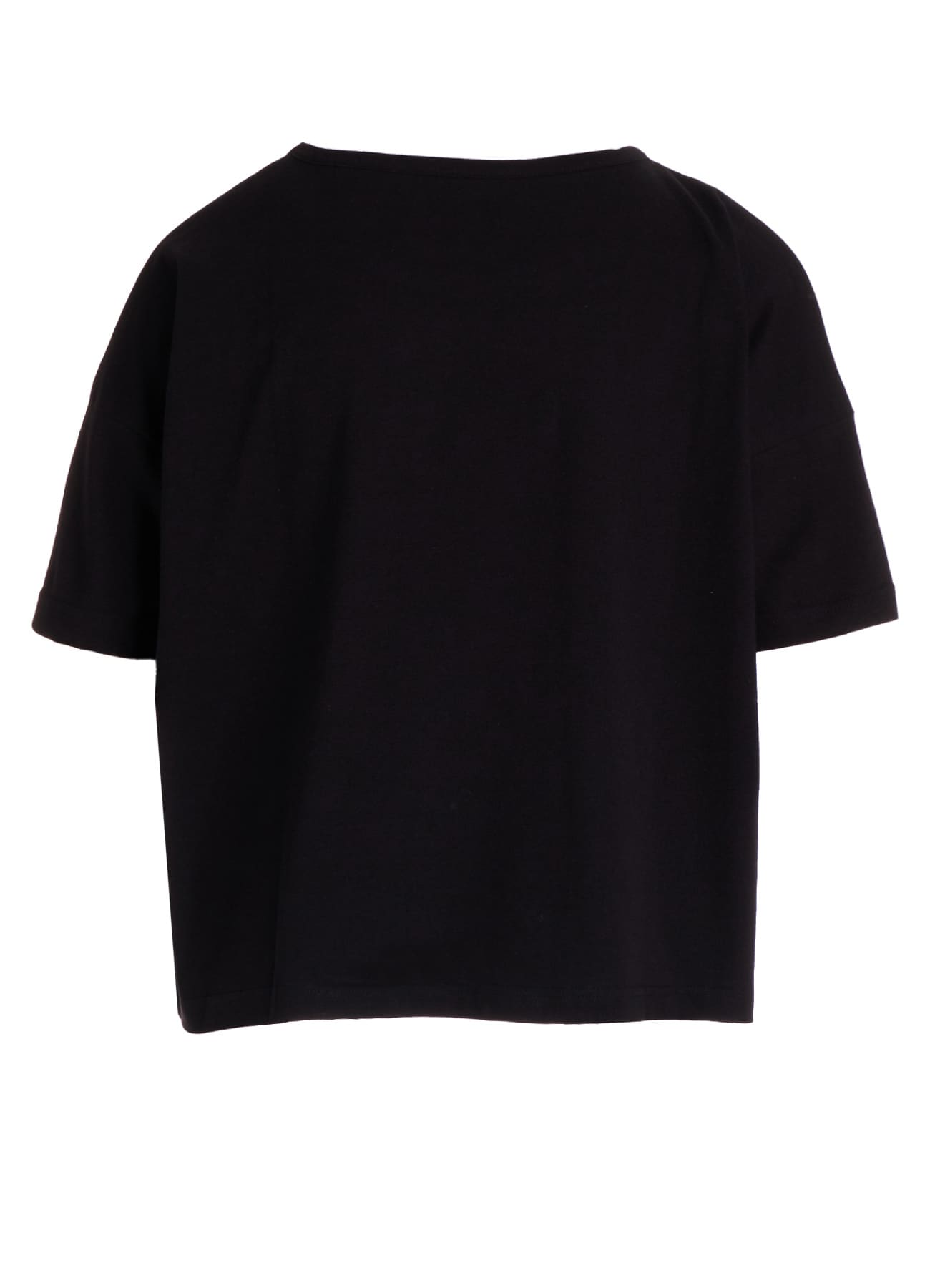TROMPE L'OEIL HALF SLEEVE CROPPED TEE