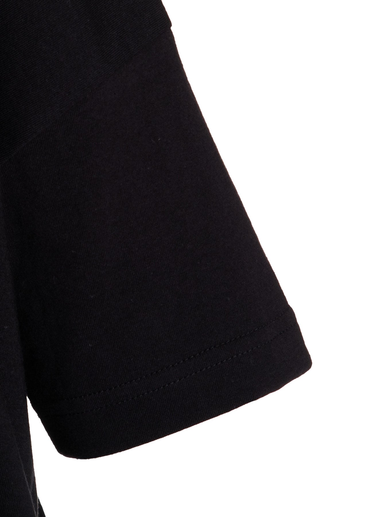TROMPE L'OEIL HALF SLEEVE CROPPED TEE