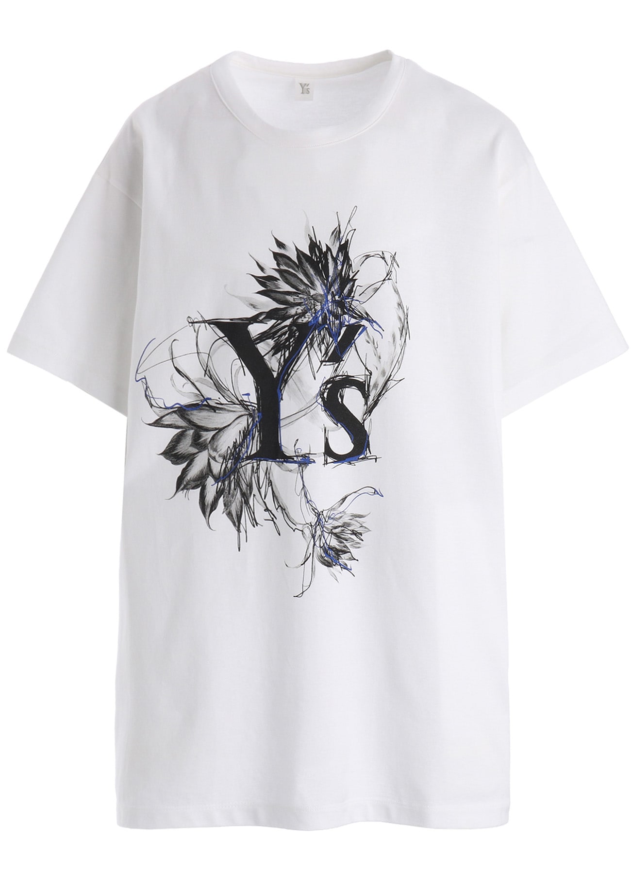 CACTUS FLOWER PRINT HALF SLEEVE T