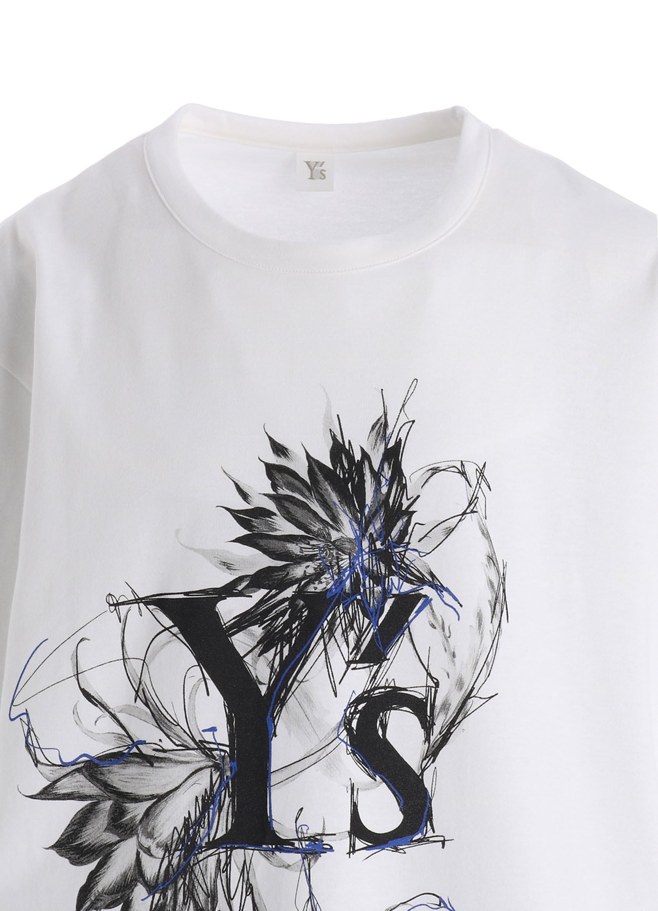 CACTUS FLOWER PRINT HALF SLEEVE T