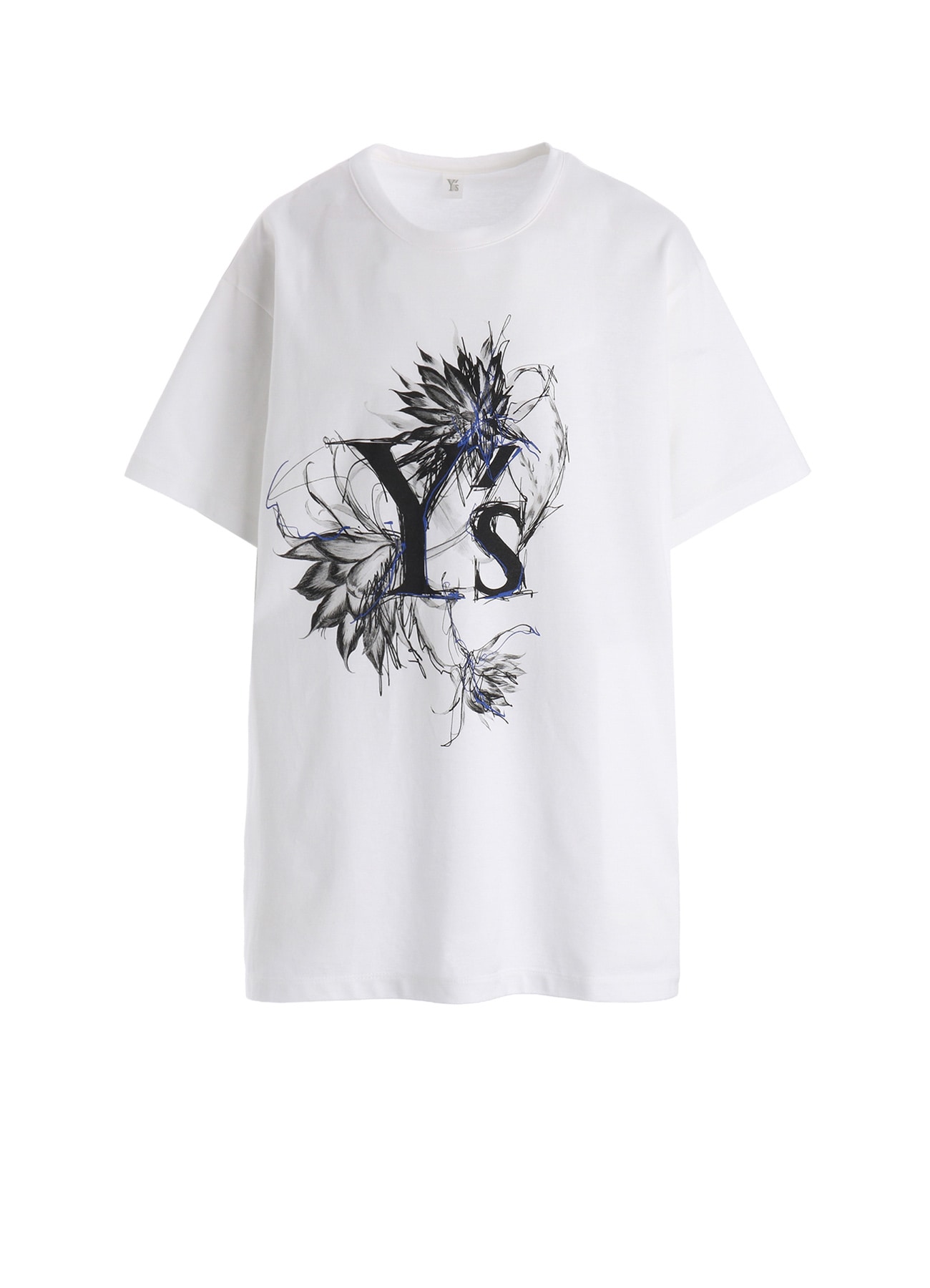 CACTUS FLOWER PRINT HALF SLEEVE T