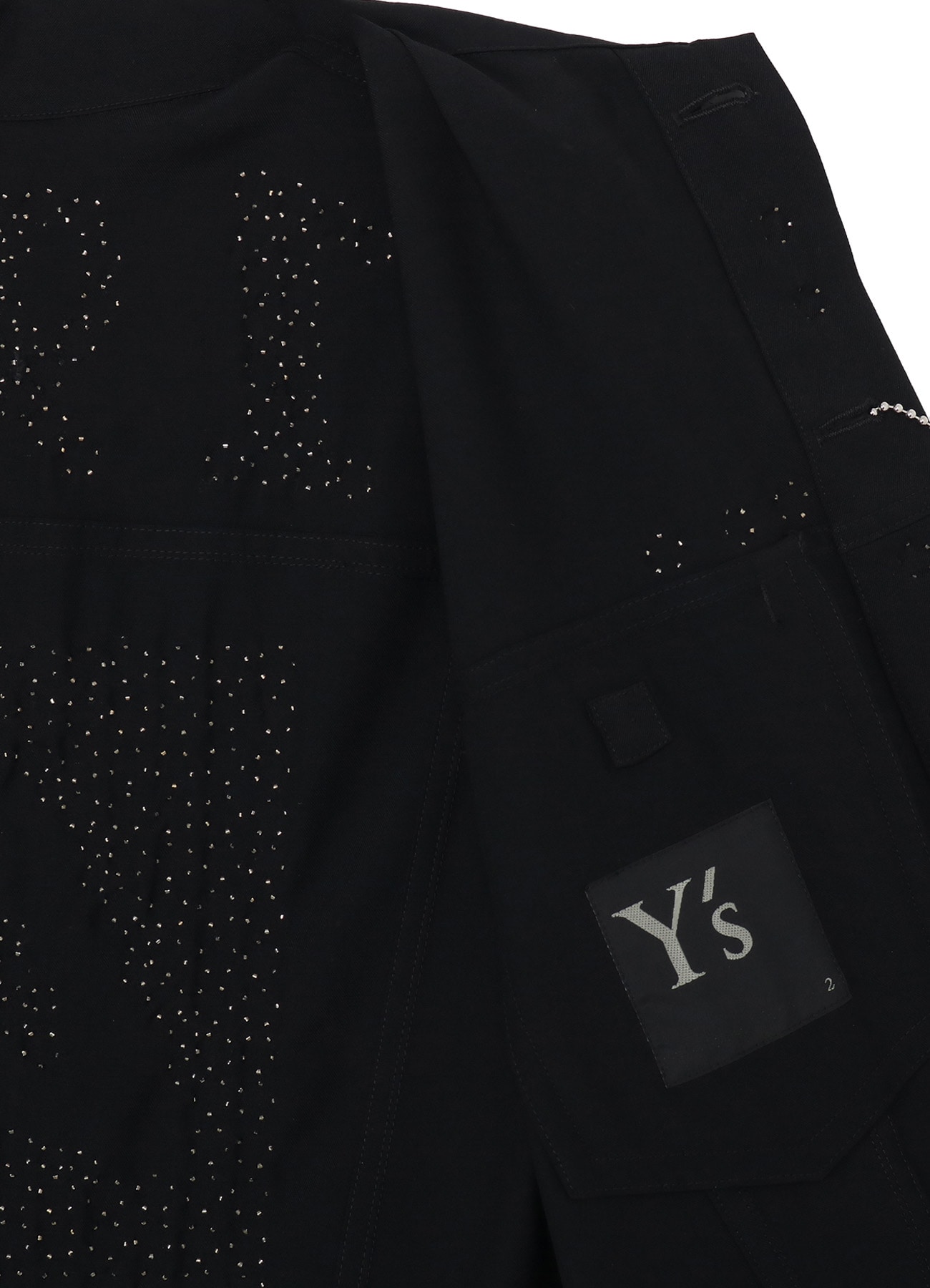 Y's × HTC SHADOW STUDS BLOUSON B
