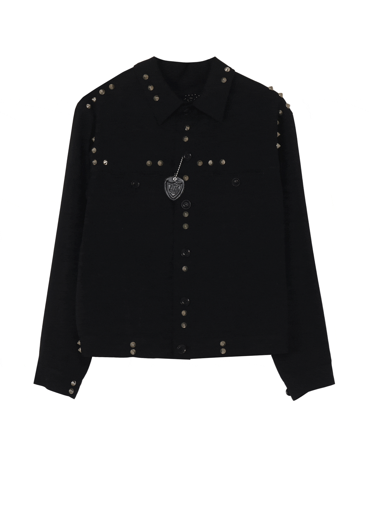 Y's × HTC SHADOW STUDS BLOUSON B