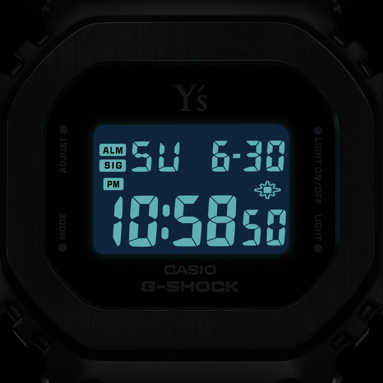 Y's x G-SHOCK]GM-S5600YS-1(FREE SIZE Black): Y's｜THE SHOP YOHJI 