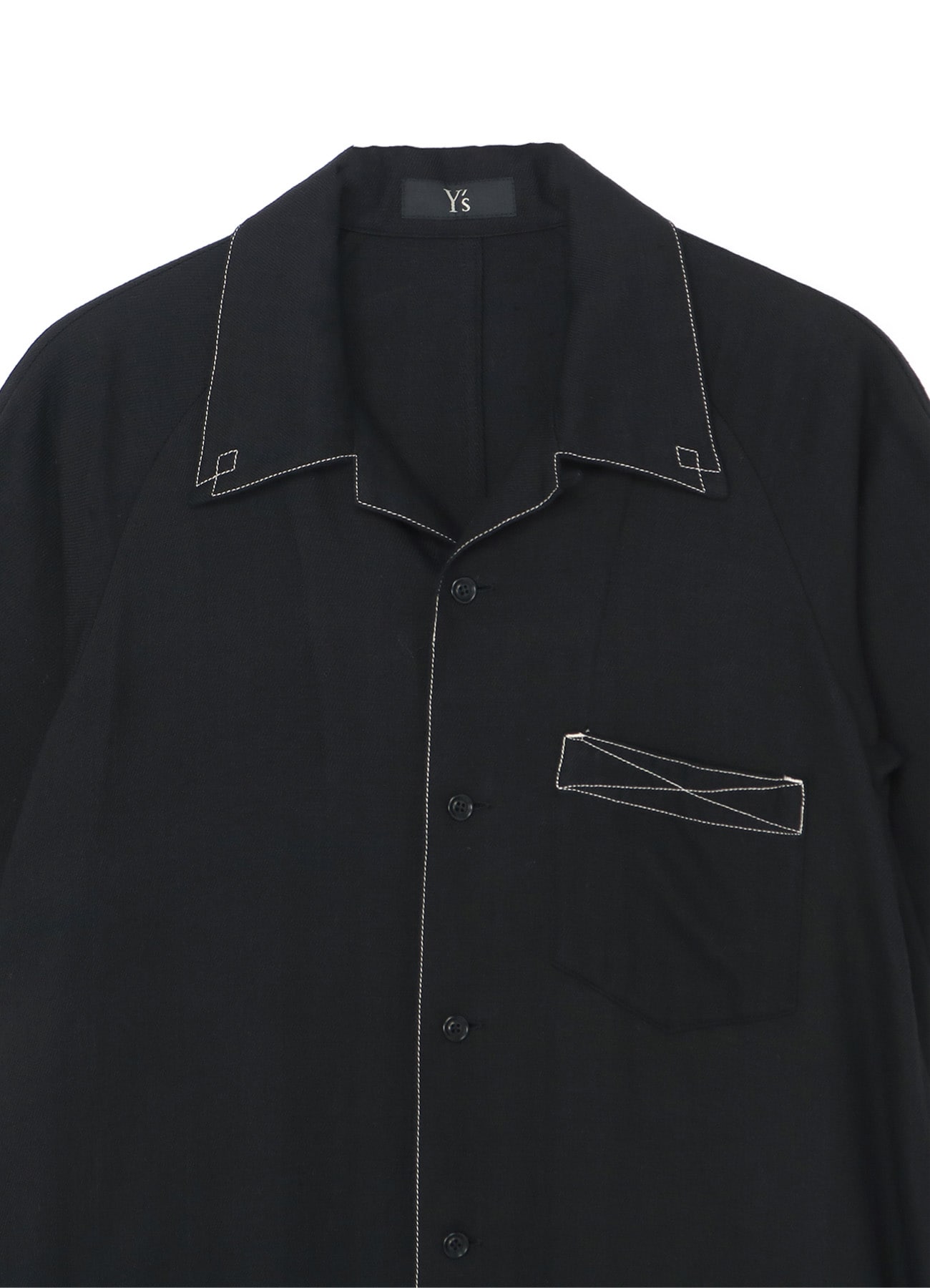 [Y’s KHADI COLLECTION]KHADI COTTON SHIRT DRESS